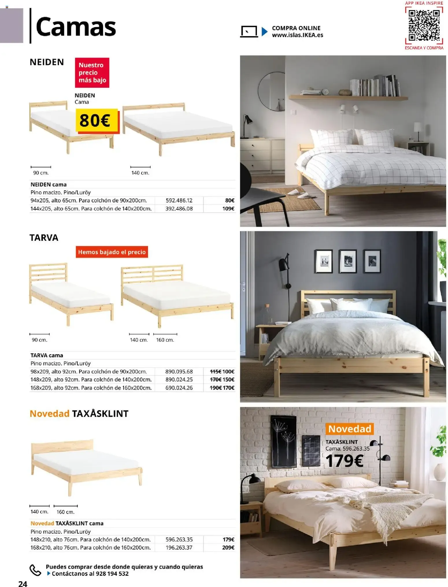 Catálogo de IKEA - Guía de Compra Muebles para el Dormitorio 1 de septiembre al 31 de enero 2027 - Página 24