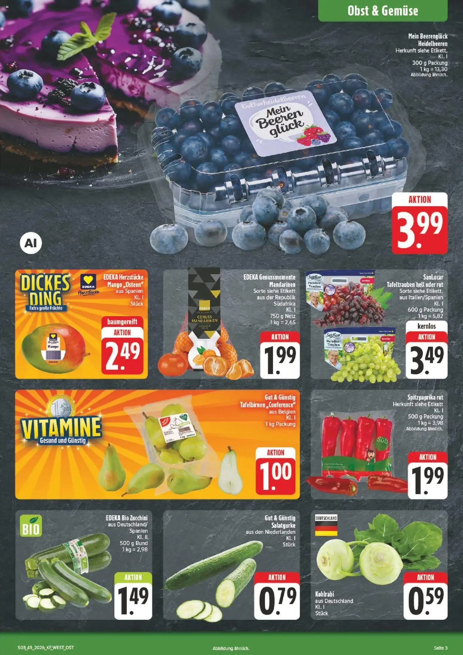 nah & gut Prospekt (ab 19.10.2026) zum Blättern von 19. Oktober bis 24. Oktober 2026 - Prospekt seite 3