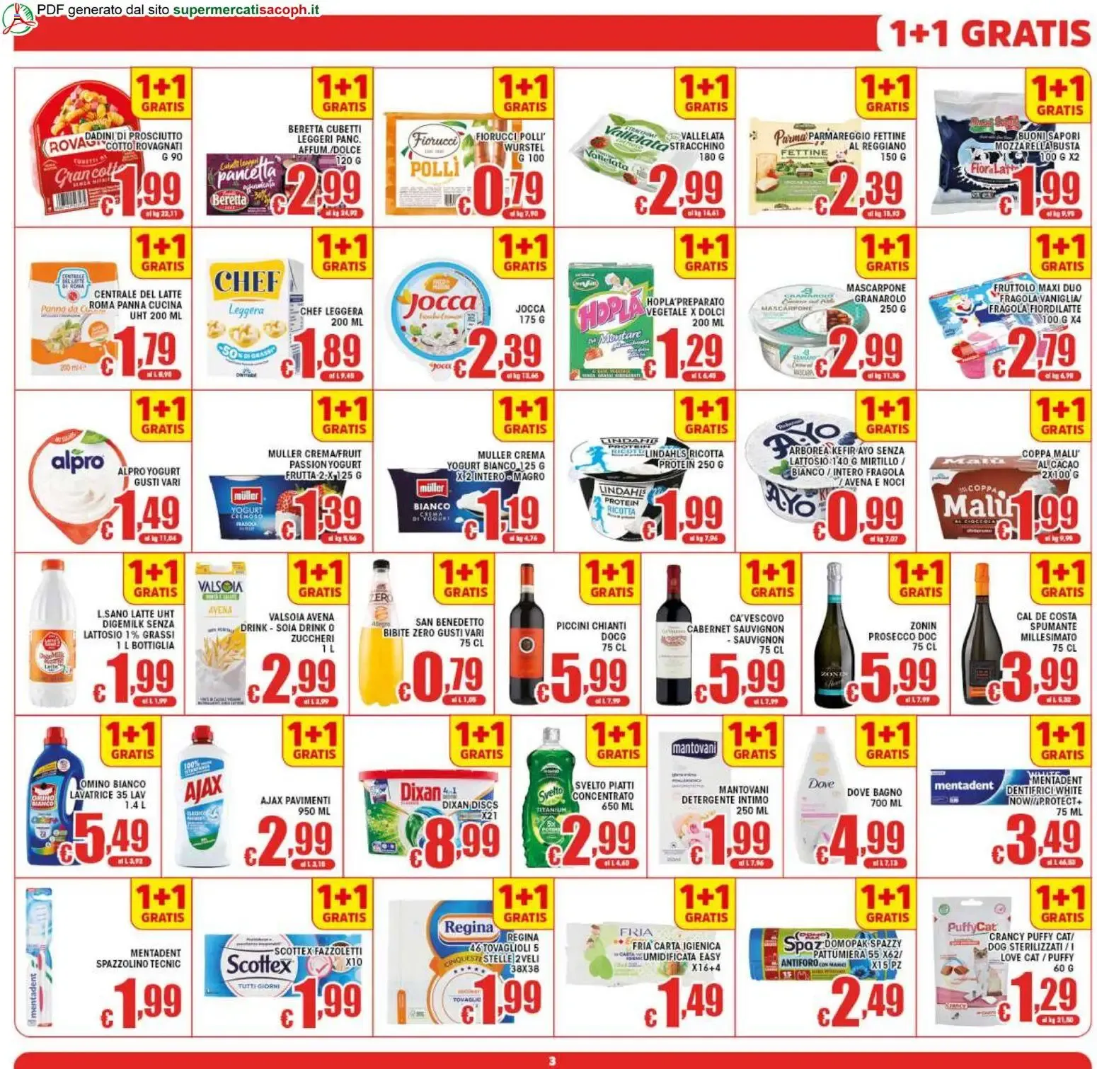 Sacoph volantino dal 01/07/2026 - online Offerte da 1 luglio a 9 luglio di 2026 - Pagina del volantino 3