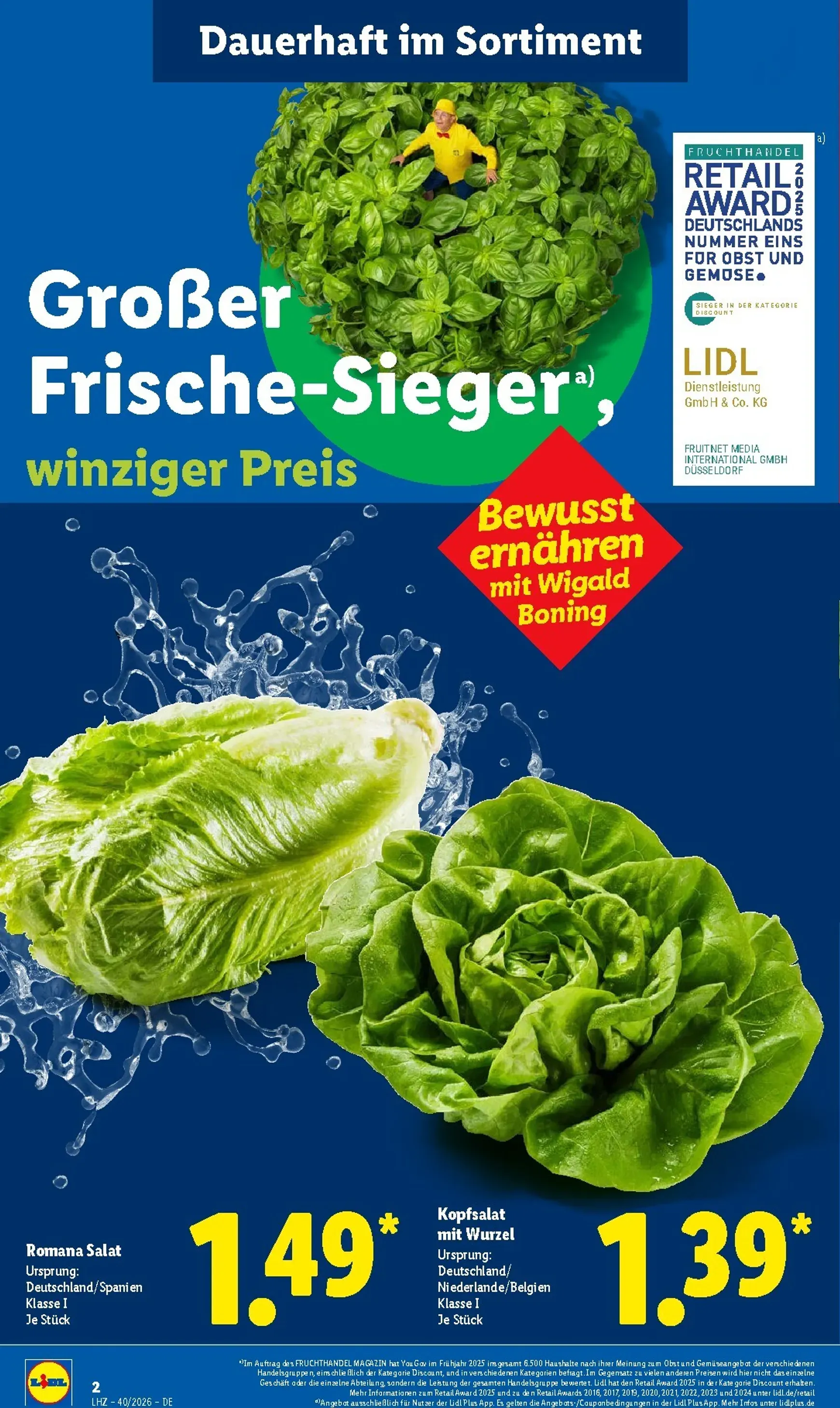 Lidl Prospekt nächste Woche – von Montag 28.09.2026 bis Freitag 02.10.2026 von 28. September bis 2. Oktober 2026 - Prospekt seite 2