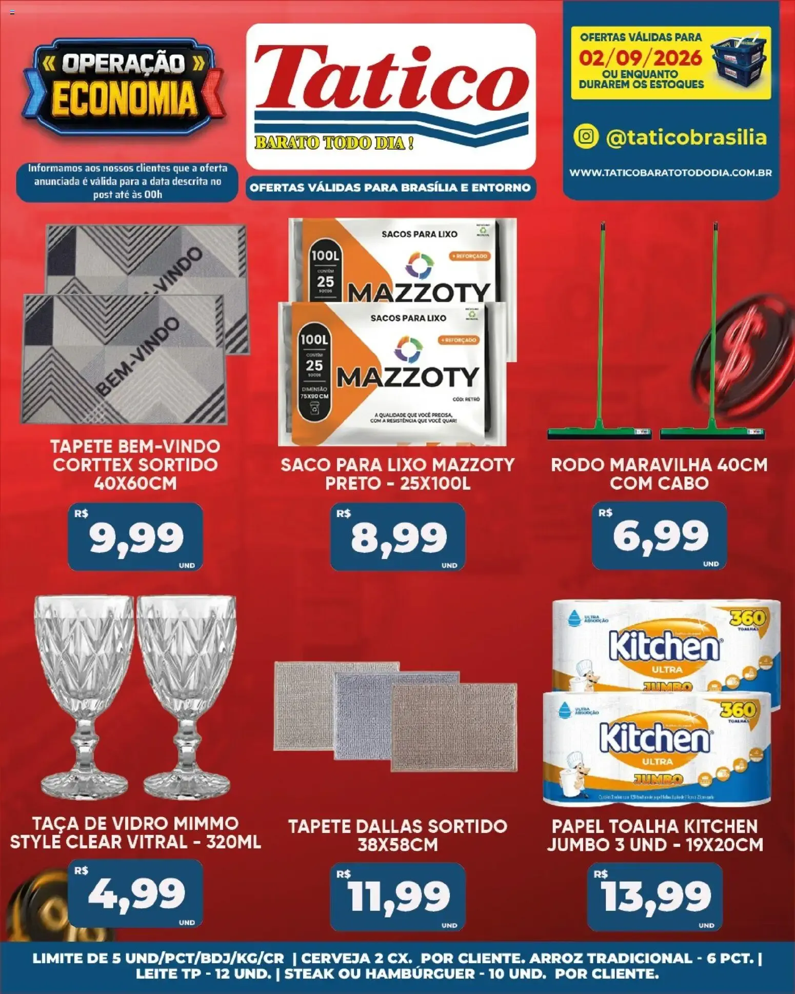 Encarte de Tatico ofertas do Dia de 02/09/2026 | Promoções Online 2 de setembro até 2 de setembro 2026 - Pagina 19