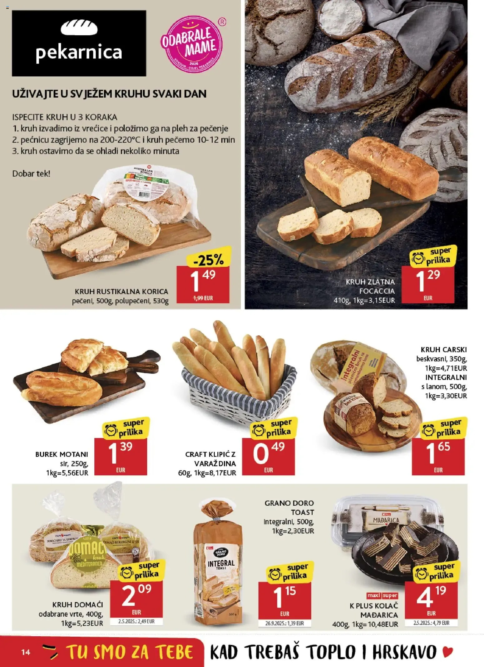 Katalog Konzum Katalog novi od 24.06.2026 na listanje > letak digitalni od 24. lipnja do 30. lipnja 2026. - Pregled Stranica 14