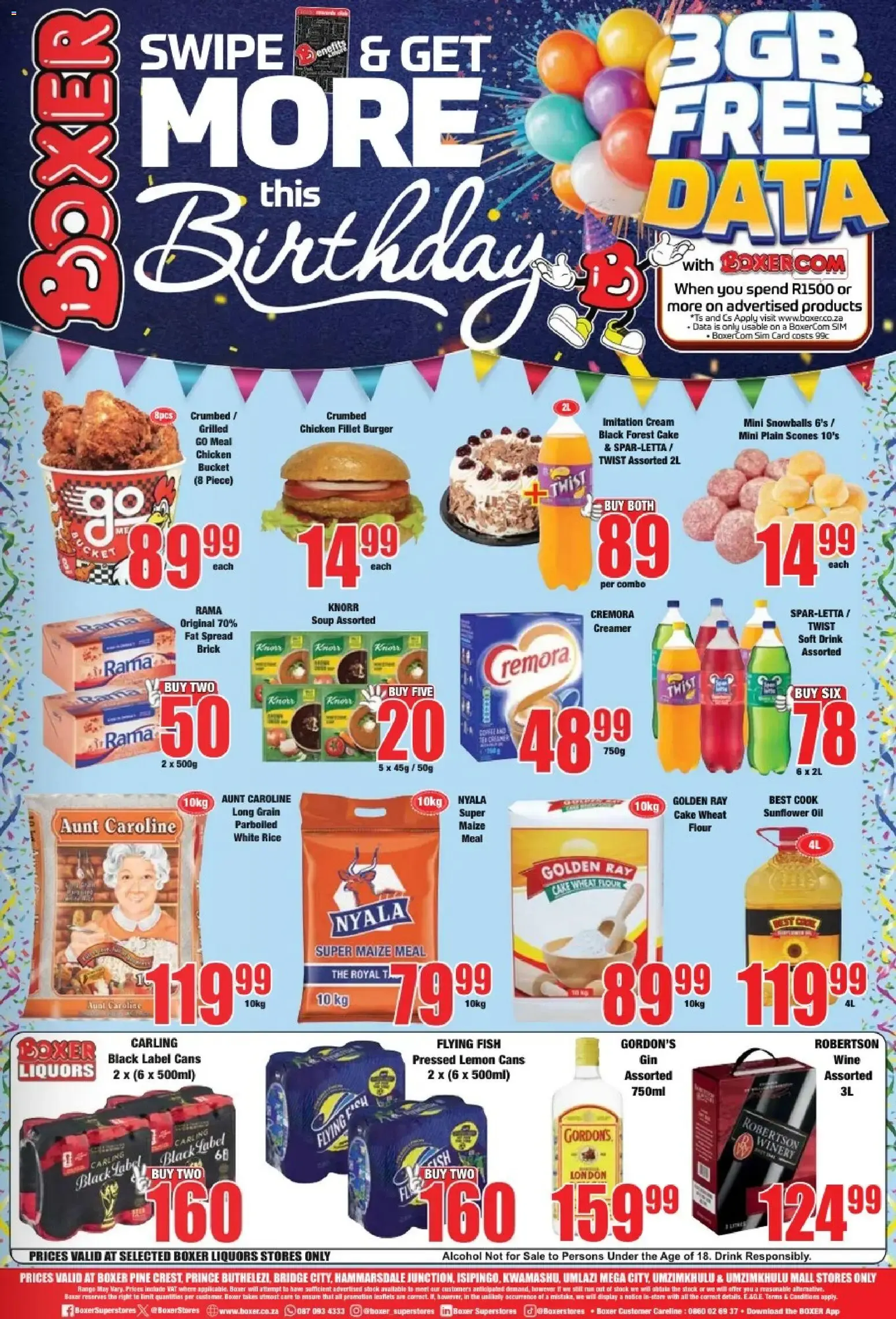 Boxer: Swipe & Get More This Birthday from 9 July to 22 July 2026 - Catalogue Page 3