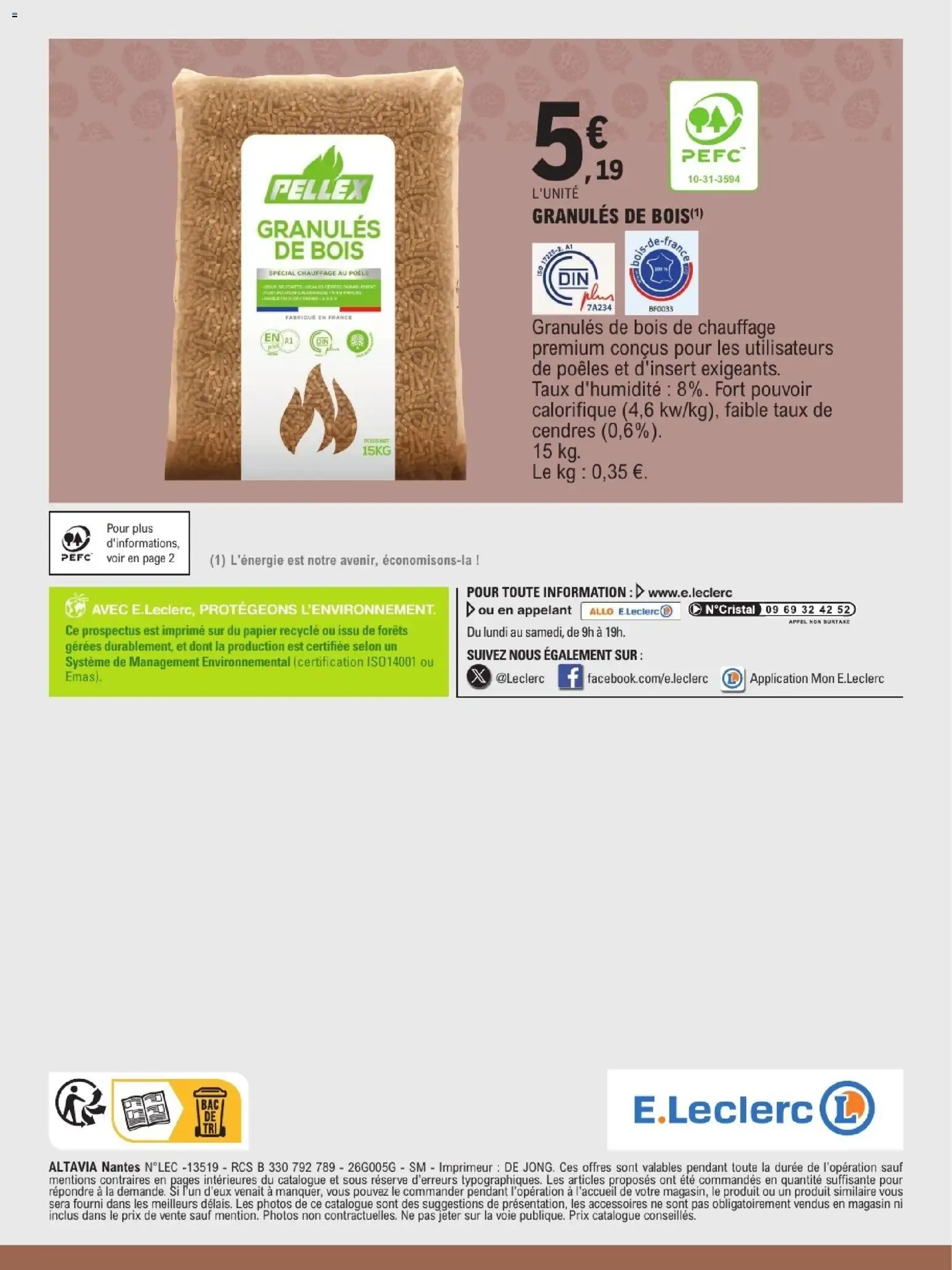 Catalogue E.Leclerc du 22/09/2026 | Nouveau promo prospectus du 22 septembre au 3 octobre 2026 - Catalogue page 20