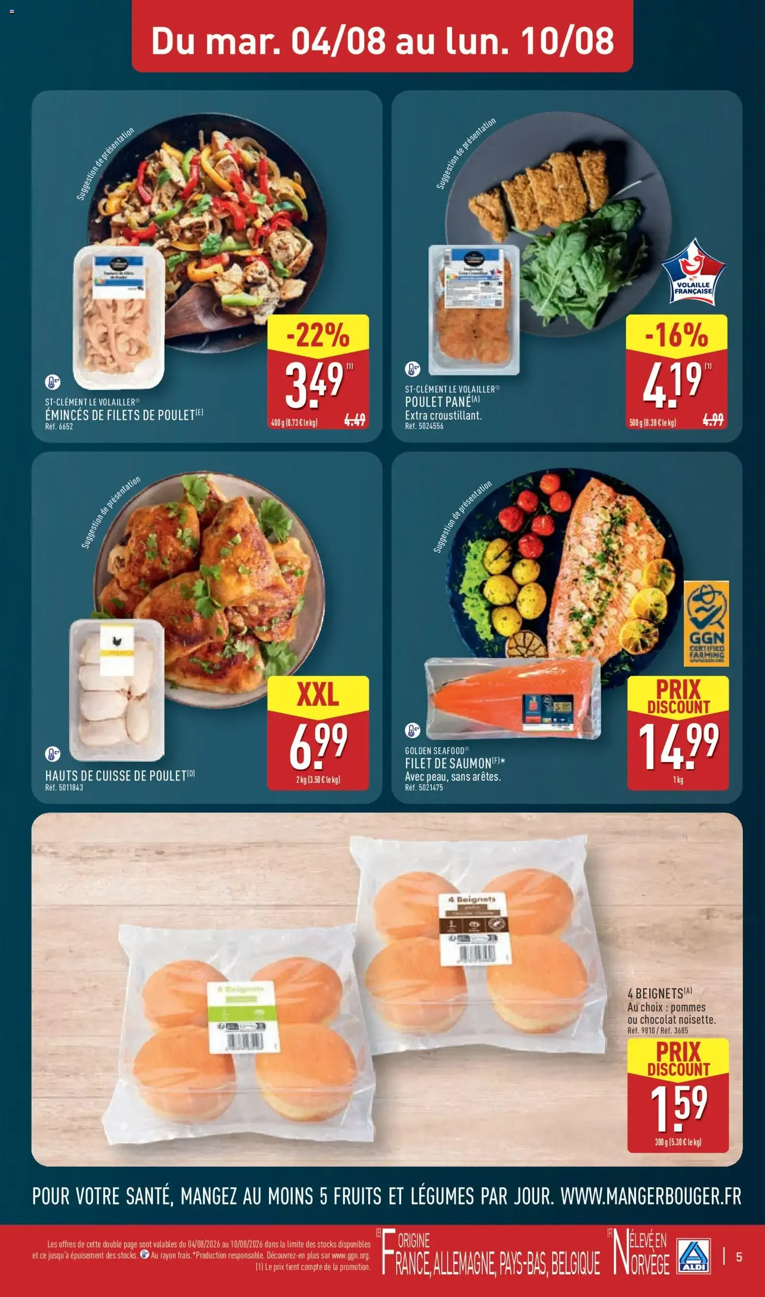 DÉCOUVREZ NOS MÉGA FORMATS À PRIX DISCOUNT. du 4 août au 10 août 2026 - Catalogue page 7