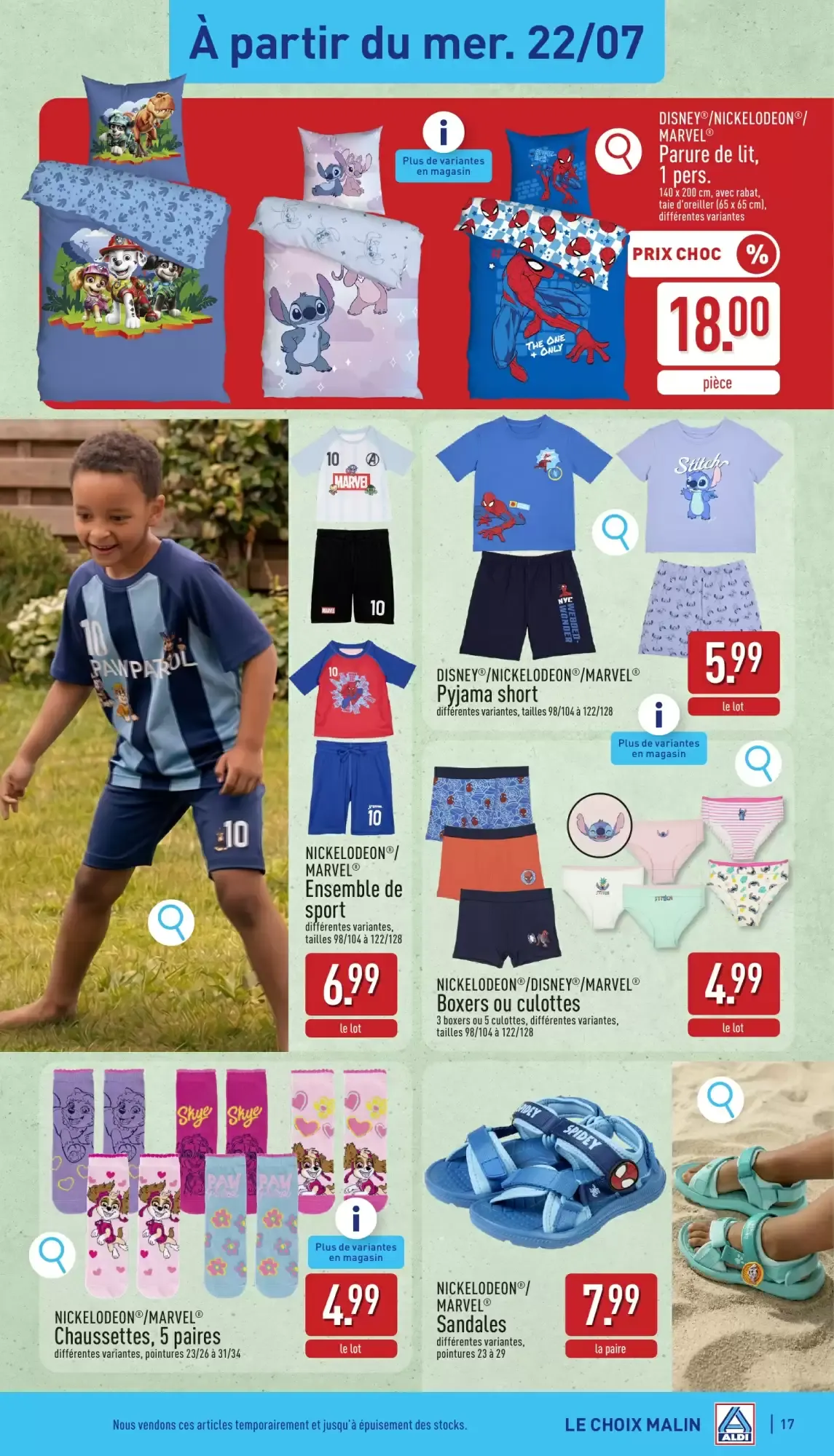 ALDI Dépliant 20/07 - 25/07 van 20 juli tot 25 juli 2026 - folder pagina 17