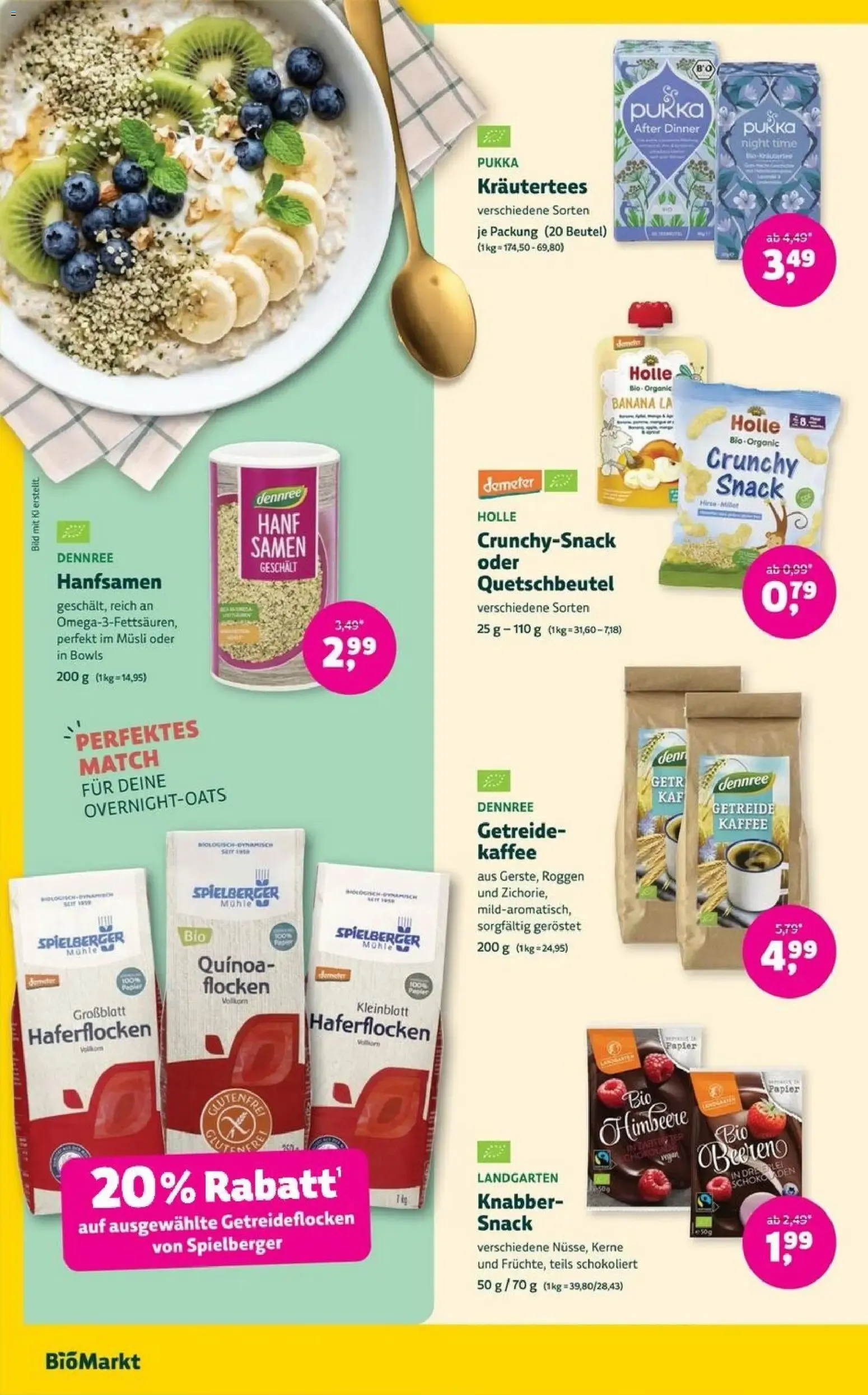 BioMarkt Prospekt (ab 29.07.2026) zum Blättern von 29. Juli bis 11. August 2026 - Prospekt seite 10