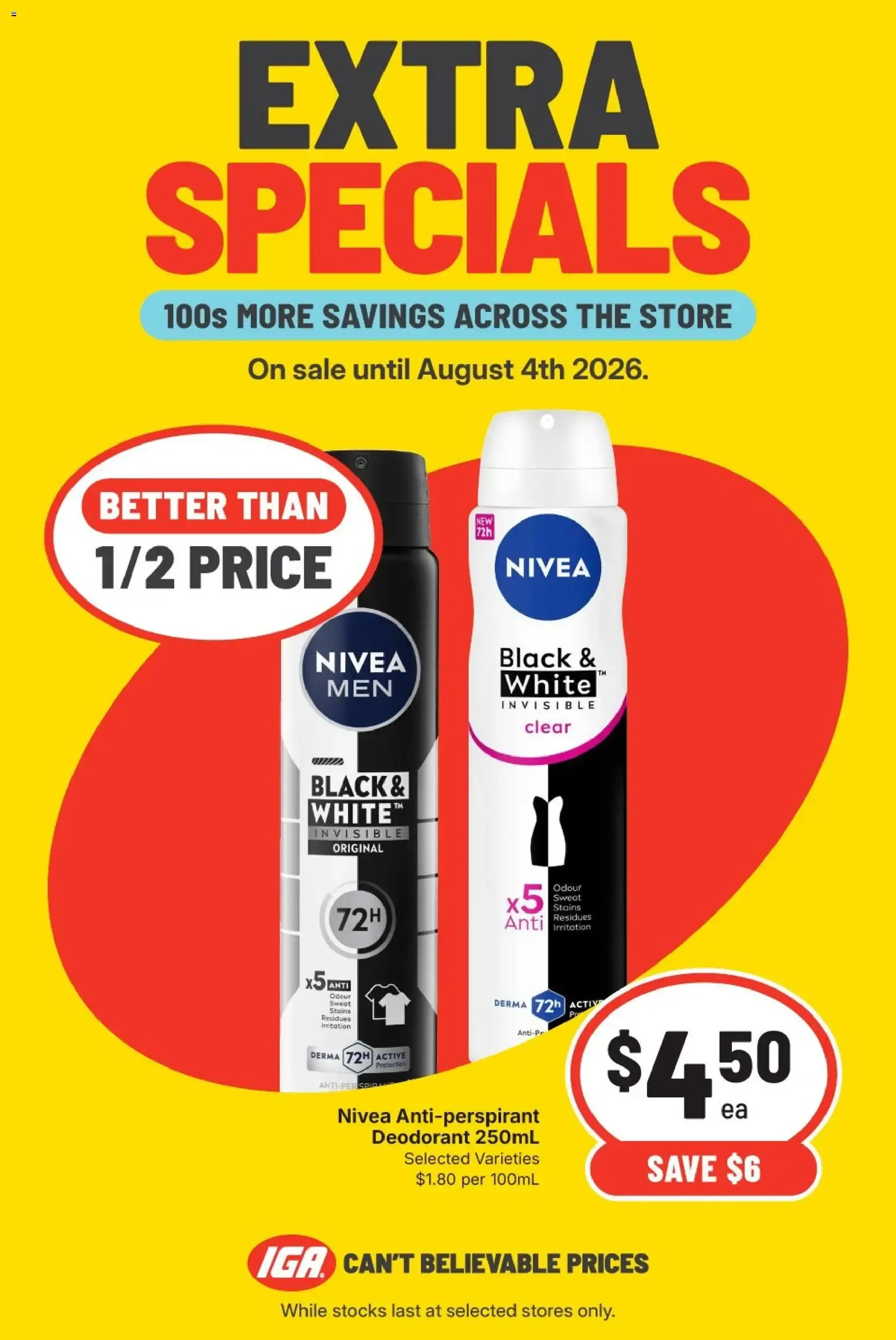 IGA Extra Specials - Catalogue valid from 29 July to 4 August 2026 - page 3