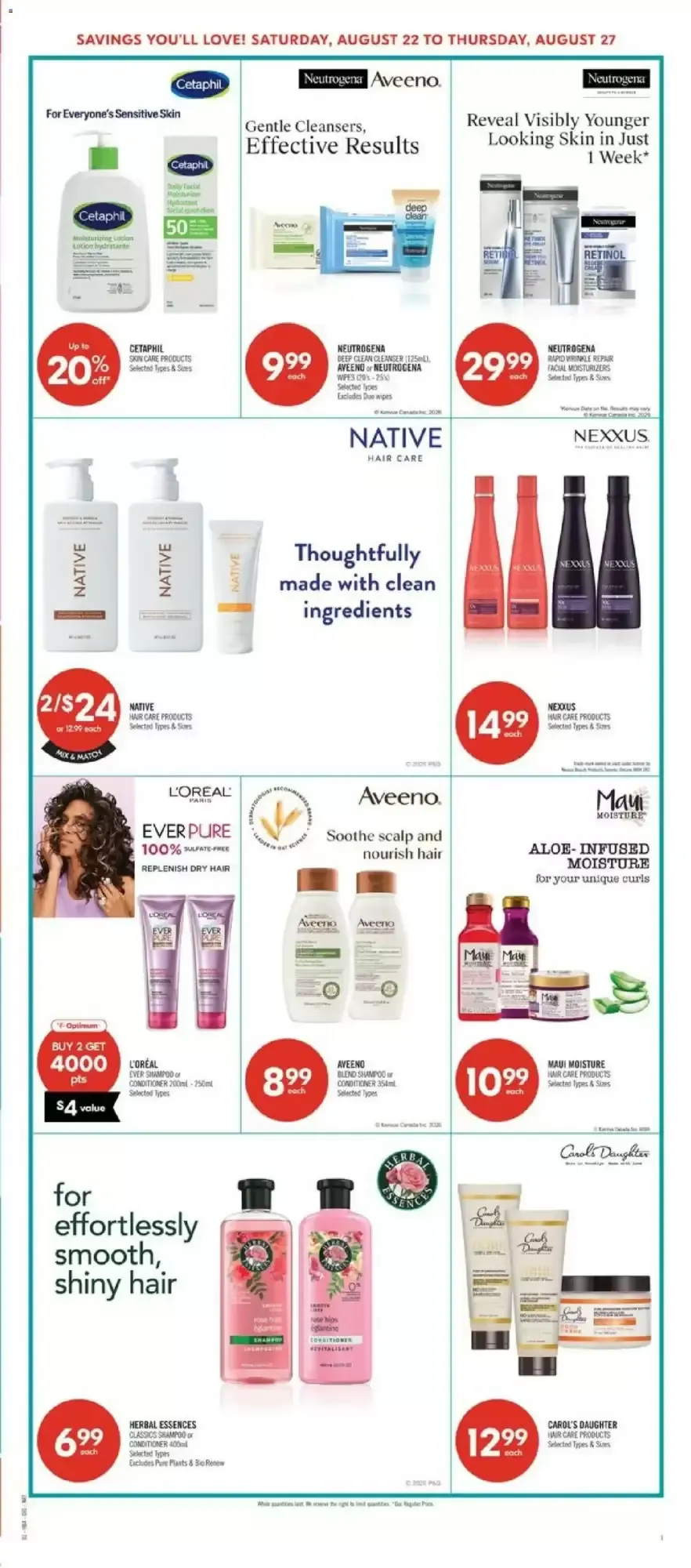 Shoppers Drug Mart flyer week 34 from August 21 to August 27 2026 - flyer page 11