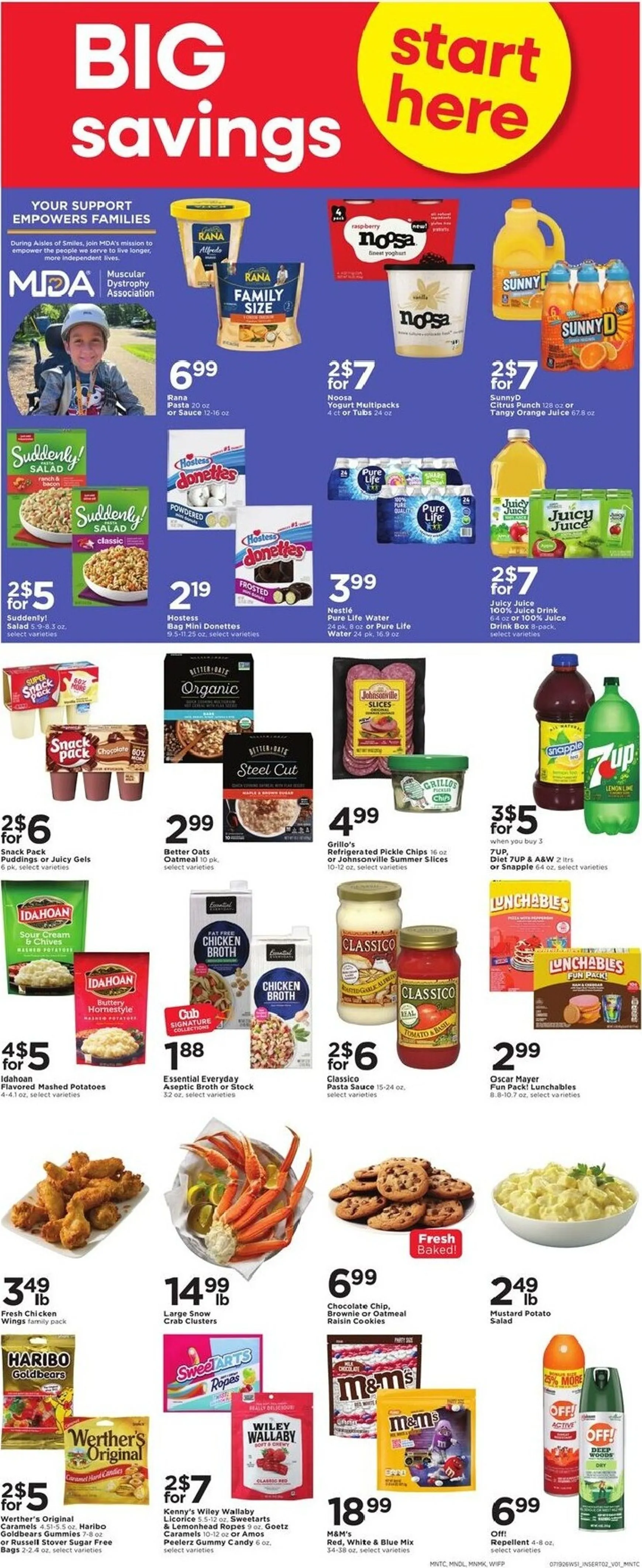 Weekly ad Current Cub leaflet valid from Sunday 07/19/2026 to Saturday 07/25/2026 from July 19 to July 25 2026 - Page 7