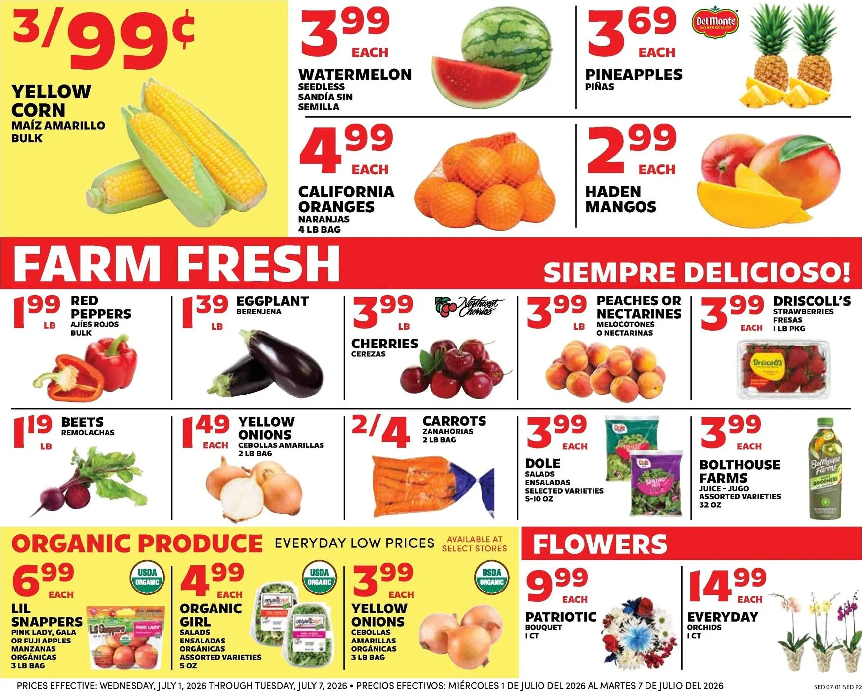 Weekly ad Current Sedano's leaflet valid from Wednesday 07/01/2026 to Tuesday 07/07/2026 from July 1 to July 7 2026 - Page 2