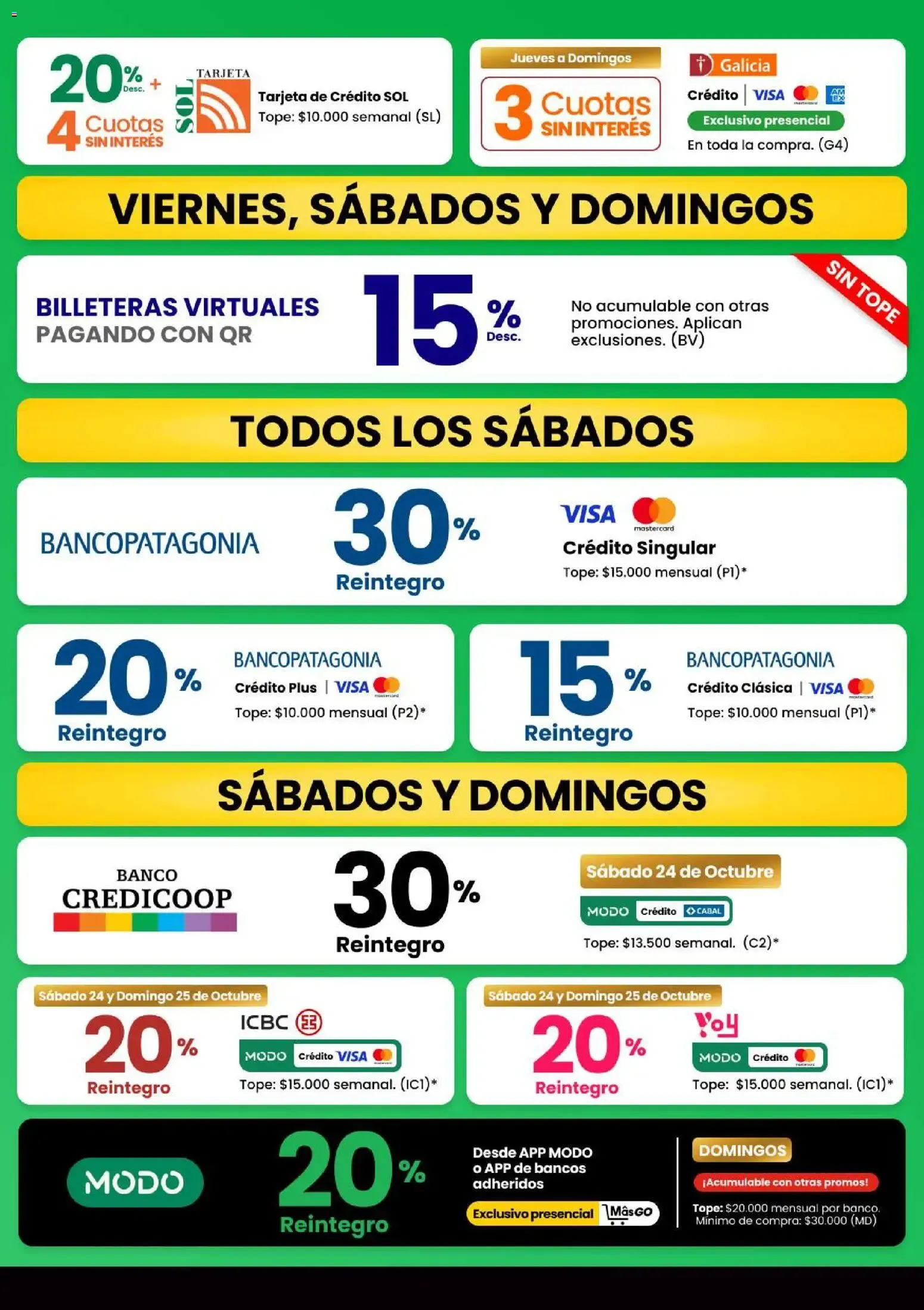 Ofertas de Changomas - Promos con Medios de Pago Octubre 2026 || del 01/10/2026 - 31/10/2026 || Catálogo 1 de octubre al 31 de octubre 2026 - Página 4 del catálogo