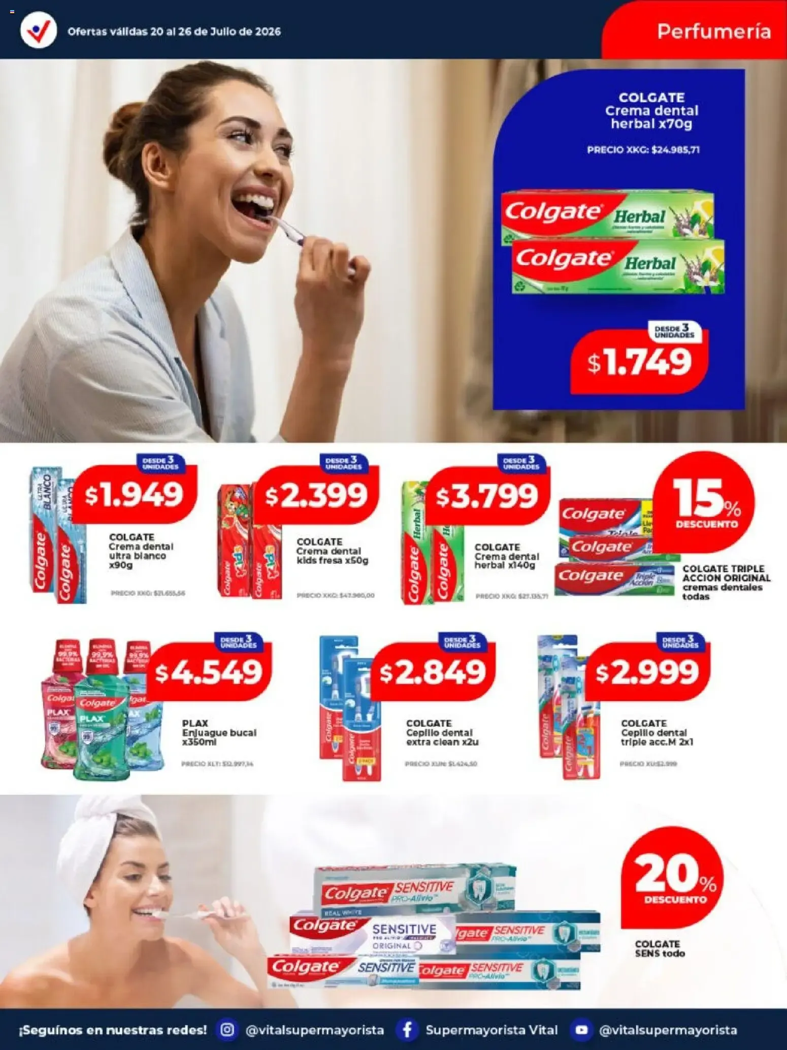 Ofertas de Vital - Ofertas || del 20/07/2026 - 26/07/2026 || Catálogo 20 de julio al 26 de julio 2026 - Página 6 del catálogo