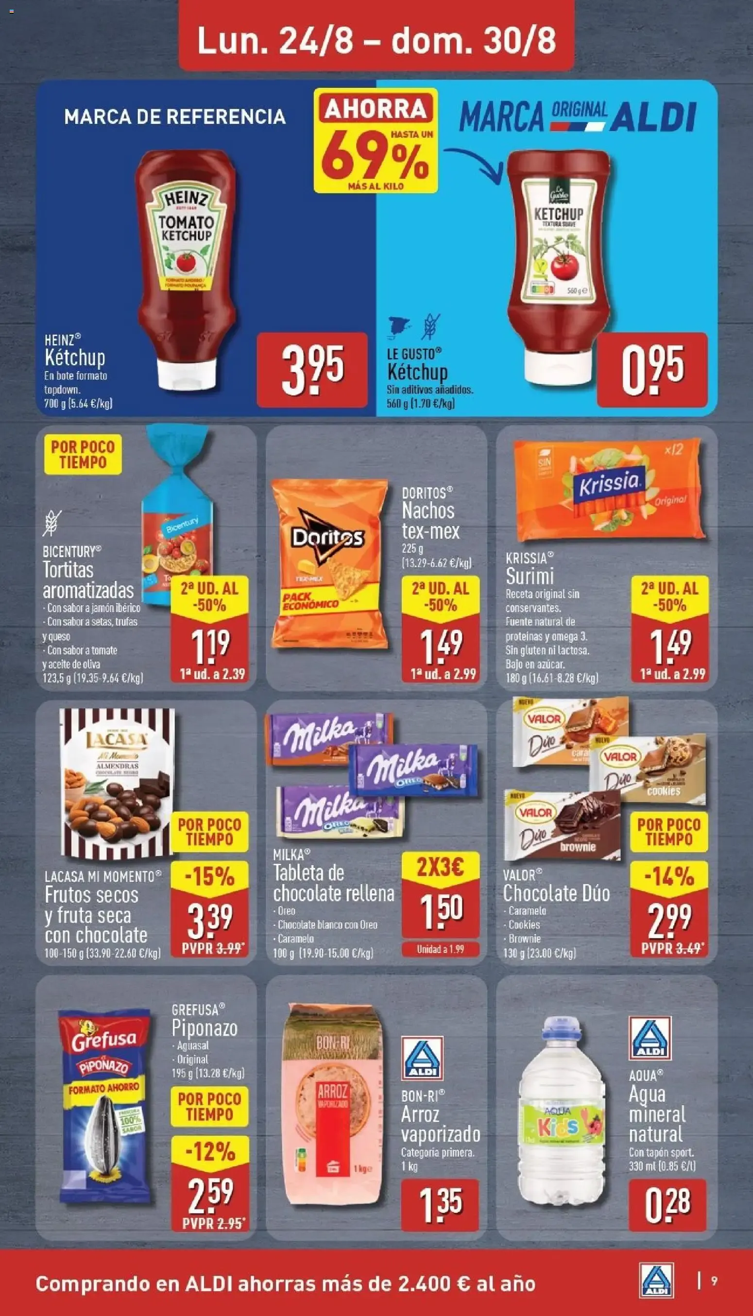 Catálogo de Aldi folleto Baleares del 24/08/2026 | Catálogo 24 de agosto al 30 de agosto 2026 - Página 9