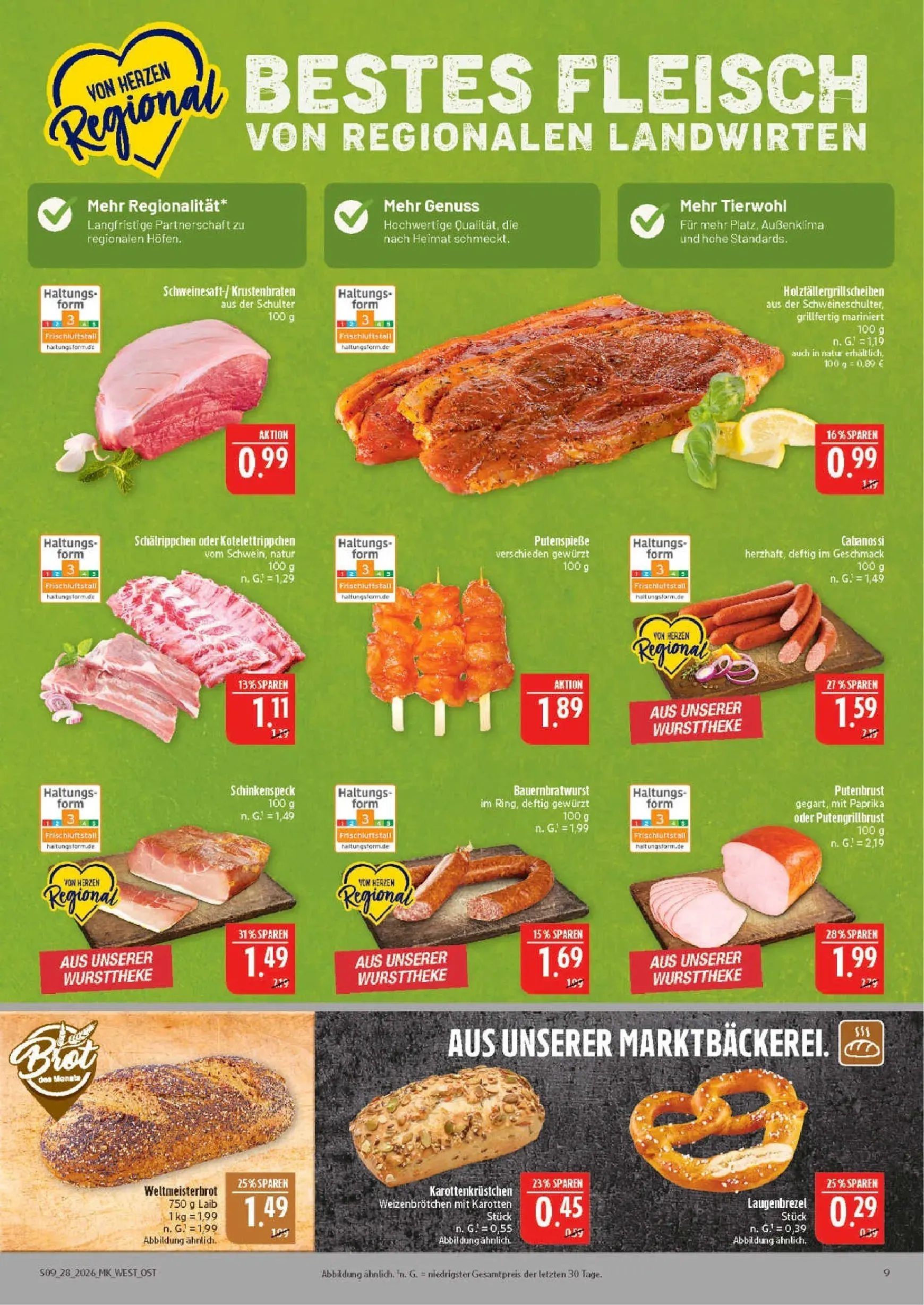Marktkauf Prospekt – von Montag 06.07.2026 bis Samstag 11.07.2026 von 6. Juli bis 11. Juli 2026 - Prospekt seite 9