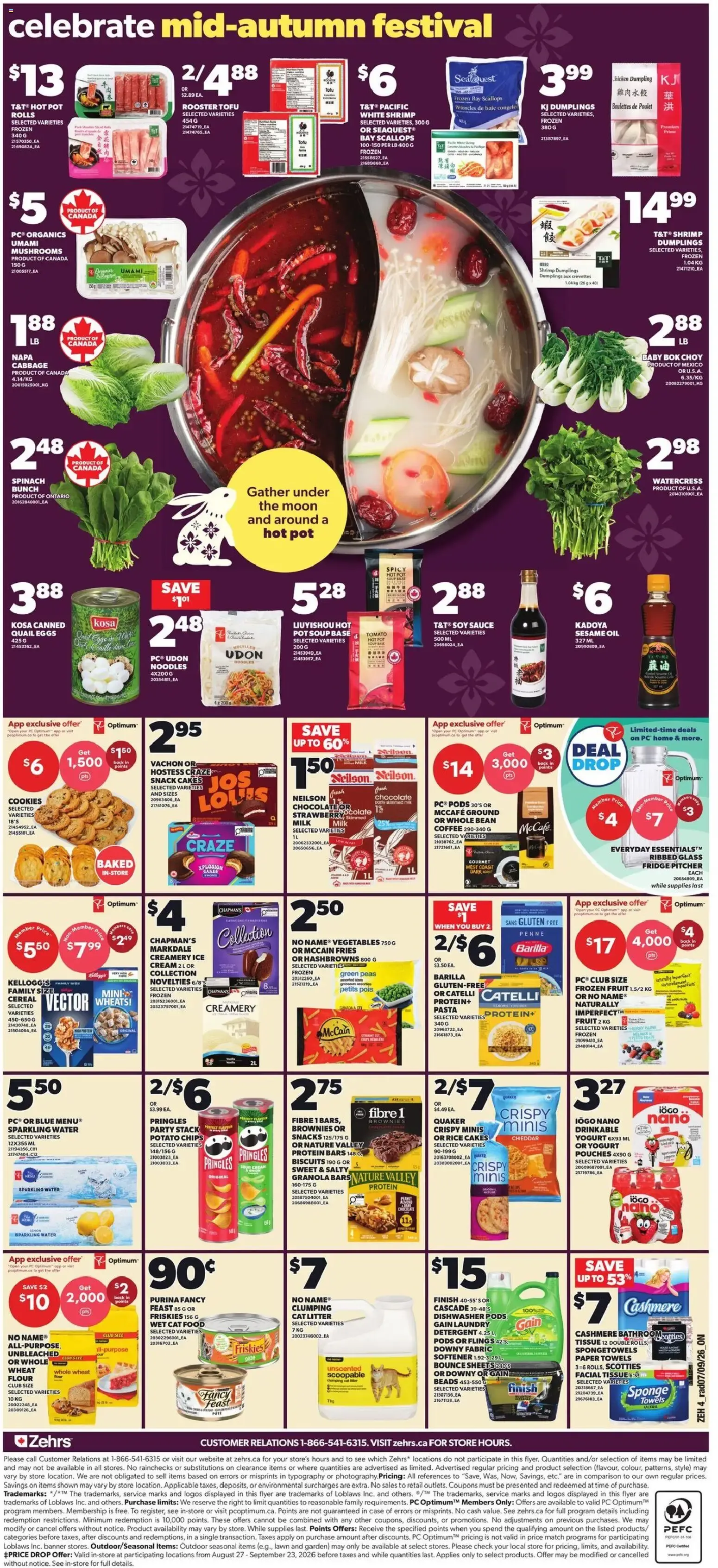 Zehrs weekly flyer / circulaire from Sep 10, 2026 > weekly specials & deals from September 10 to September 16 2026 - flyer page 2