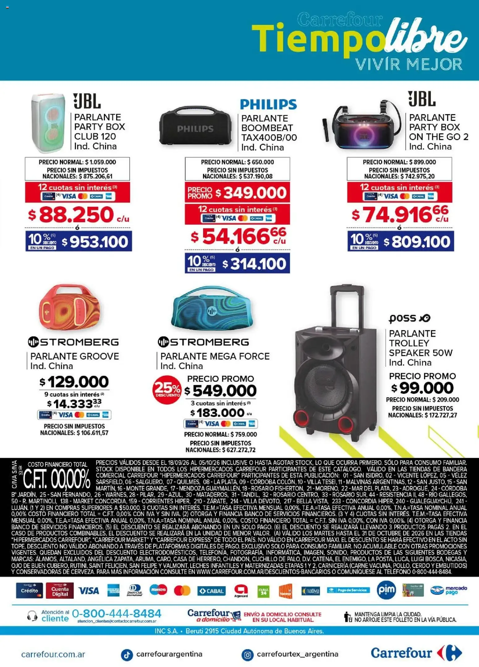 Ofertas de Carrefour - Tiempo Libre || del 18/09/2026 - 05/10/2026 || Promociones 18 de septiembre al 5 de octubre 2026 - Página 17 del catálogo