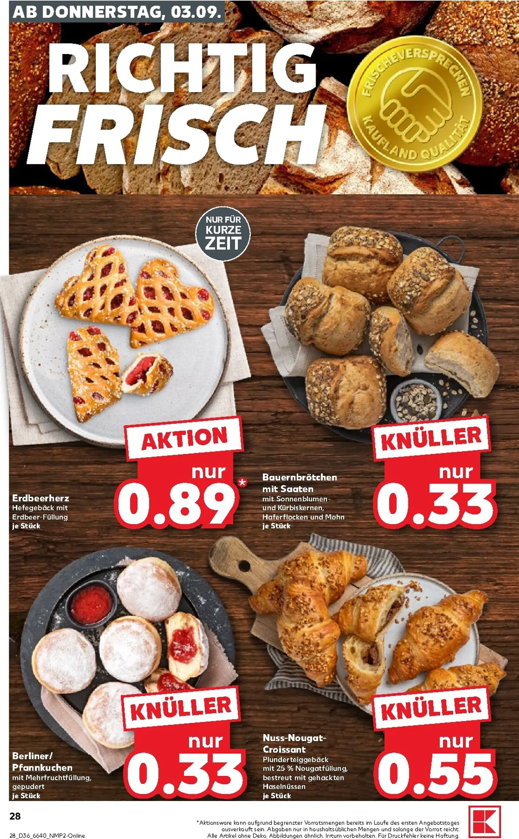 Neuer Kaufland Prospekt – von Donnerstag 03.09.2026 bis Mittwoch 09.09.2026 von 3. September bis 9. September 2026 - Prospekt seite 29