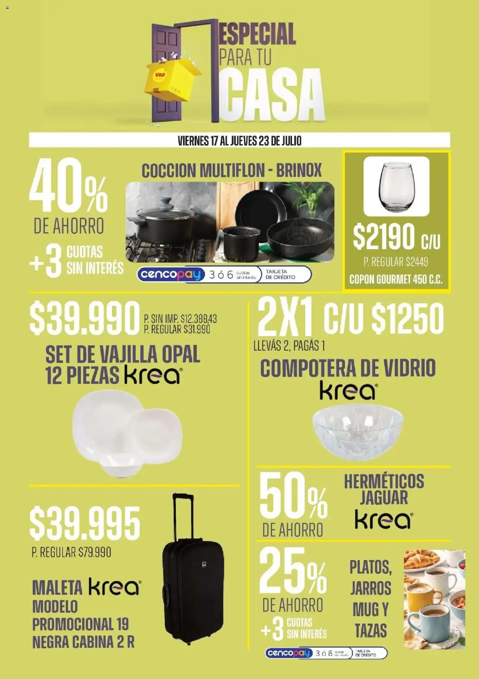 Ofertas de Vea - Especial para tu casa del 17/07/2026 - 22/07/2026 17 de julio al 22 de julio 2026 - Página 5 del catálogo