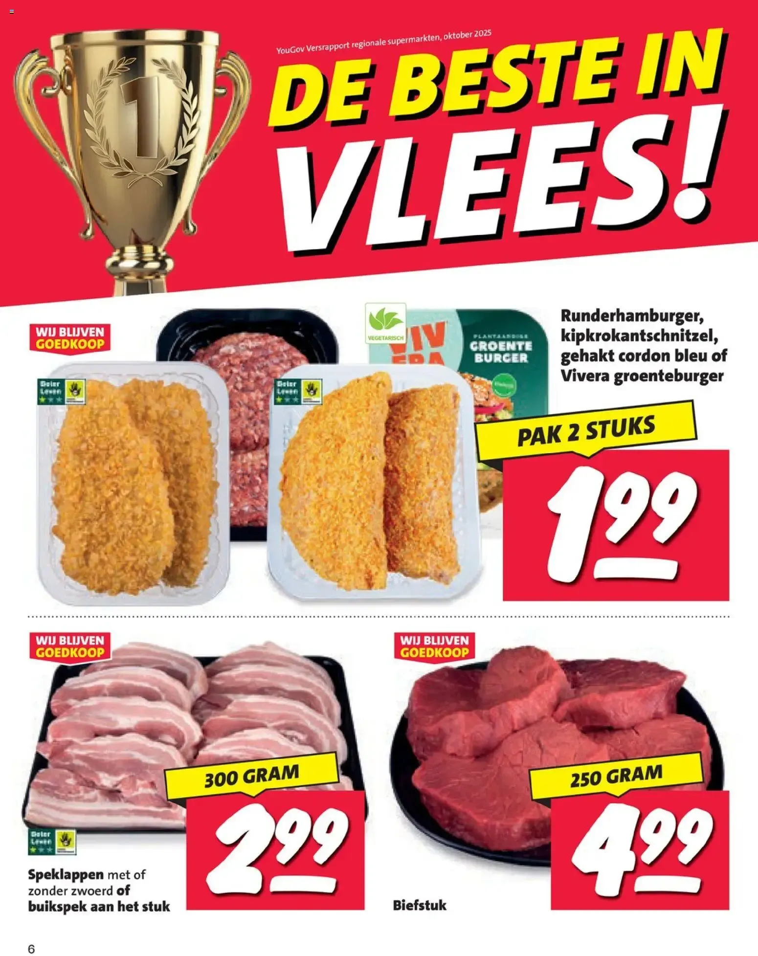Nettorama MERKENDISCOUNT - DISCOUNT PRIJS! Budgetboodschappen nergens goedkoper! van 7 september tot 13 september 2026 - Folder pagina 6