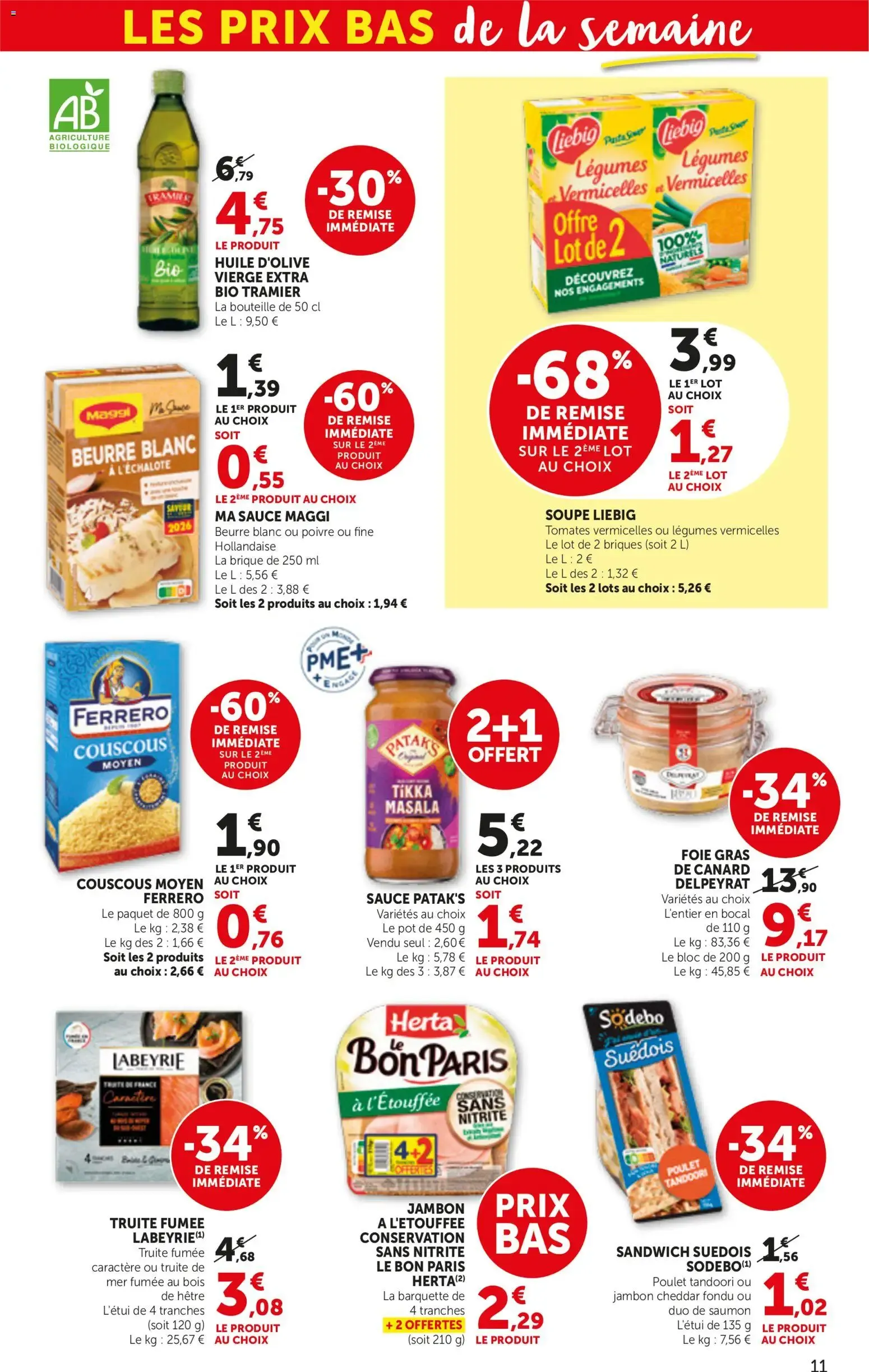 bi1 Catalogue supermarché à partir du 13/10/2026 - promo en ligne du 13 octobre au 25 octobre 2026 - Catalogue page 11