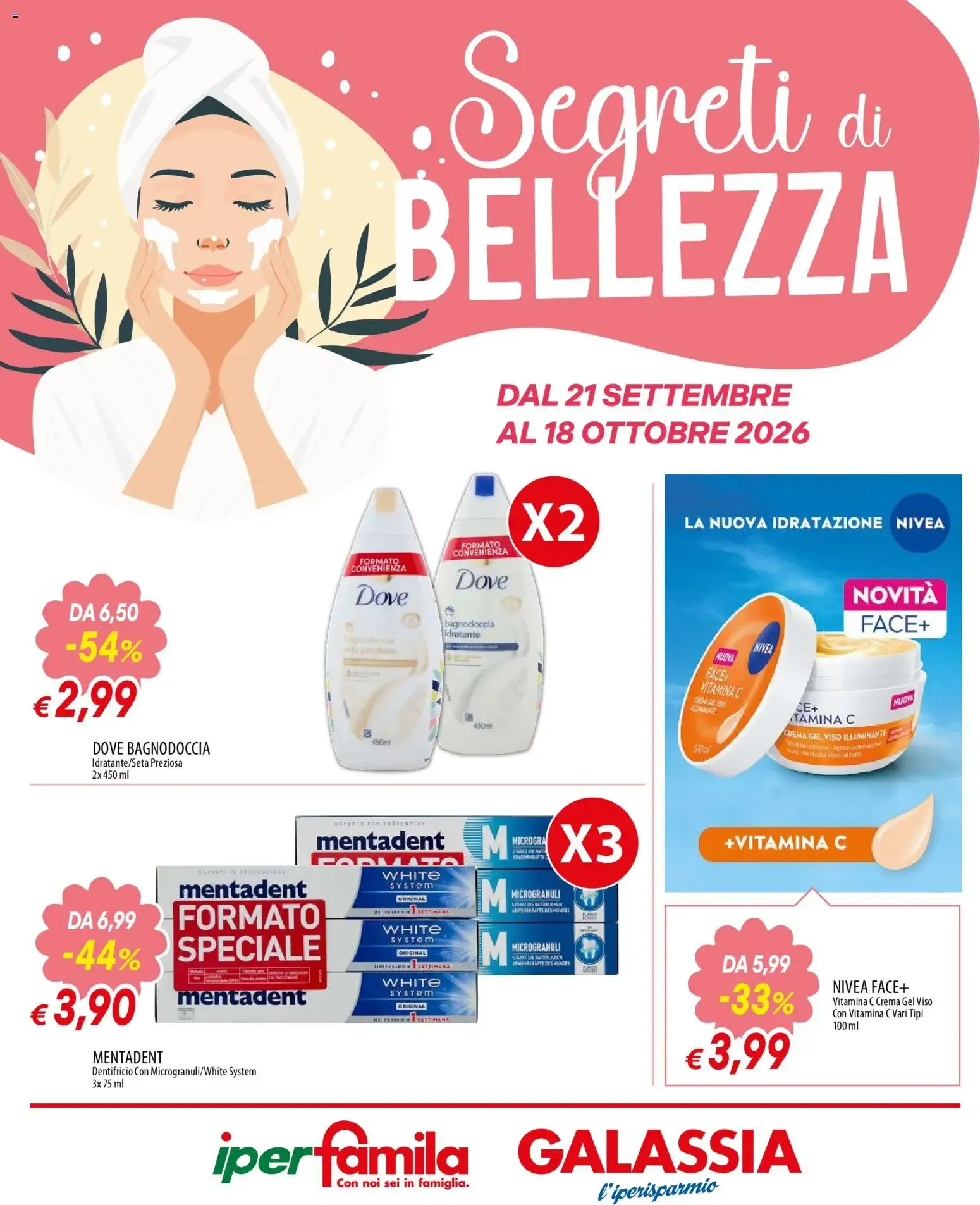 Nuovo Galassia volantino Bellezza dal 21/09/2026 > offerte anteprima 🛍️