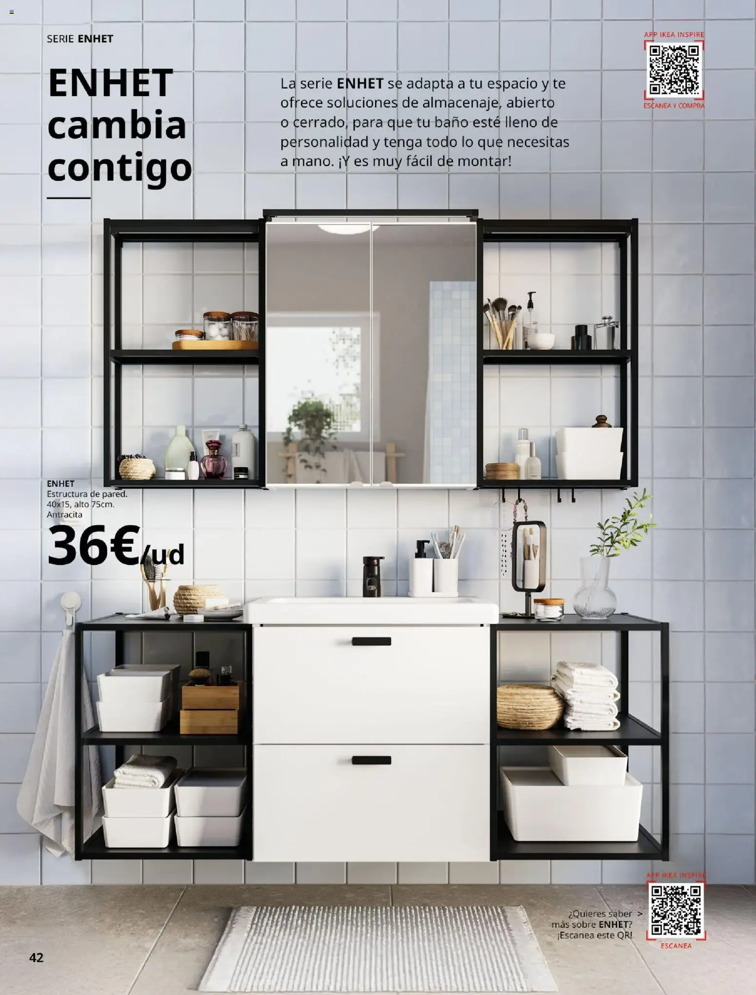 Catálogo de GUÍA DE COMPRA Muebles para el baño 1 de septiembre al 31 de enero 2027 - Página 42
