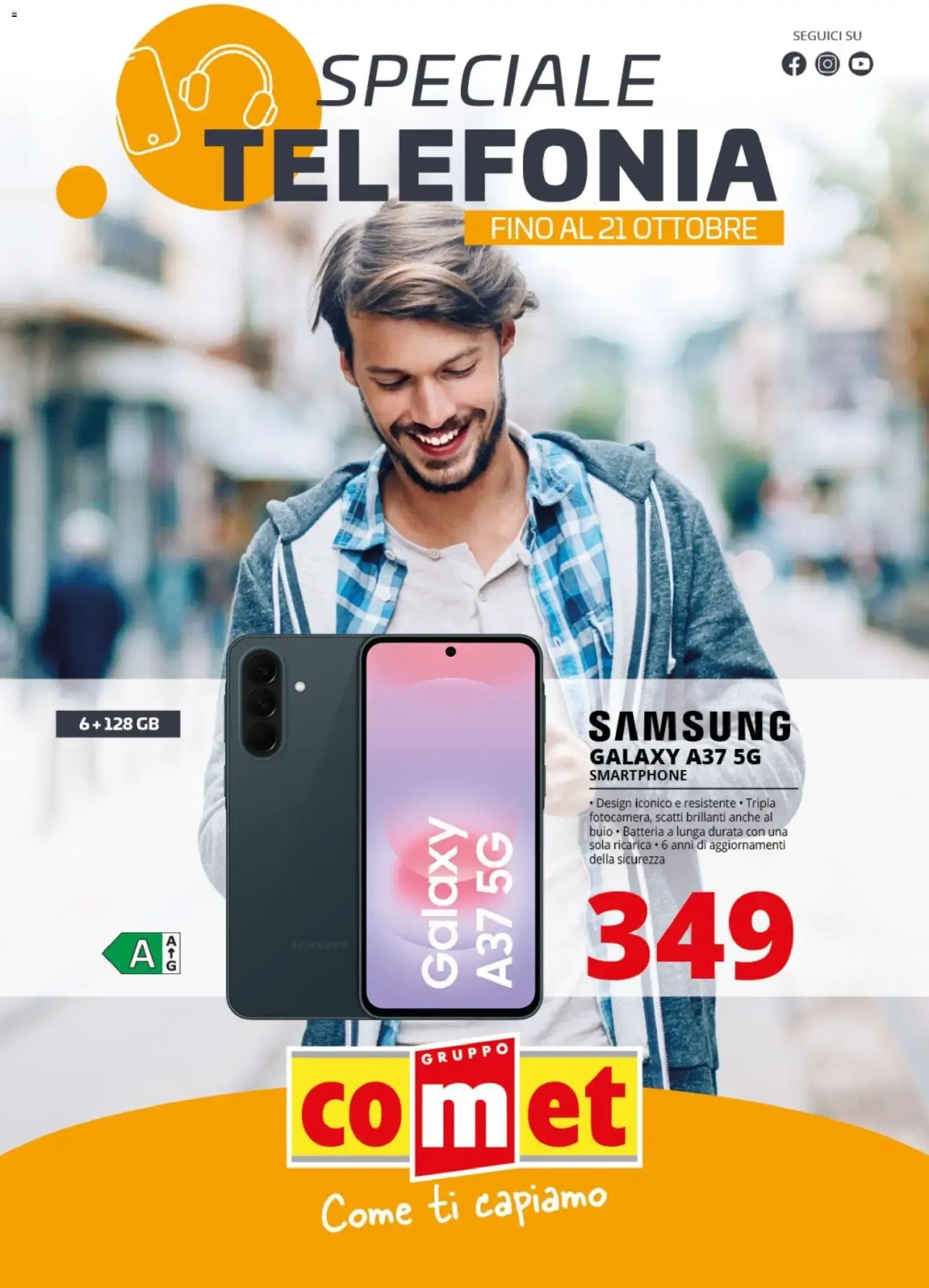 Speciale Telefonia Comet da 9 ottobre a 21 ottobre di 2026 - Pagina del volantino 1