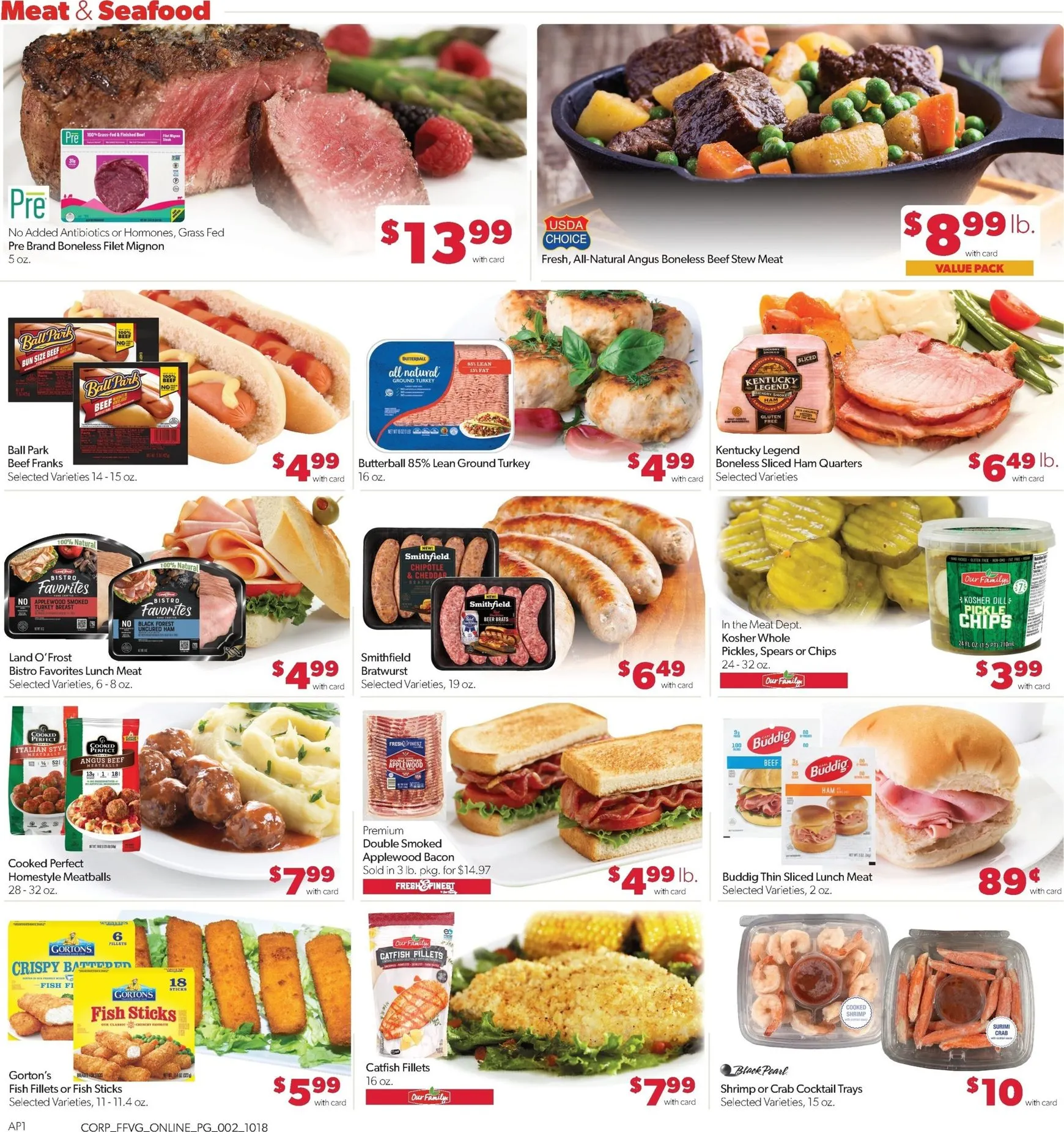 Weekly promotion Current Family Fare leaflet valid from Sunday 10/18/2026 to Saturday 10/24/2026 spanning from October 18 to October 24 2026 - Page 6 for Catalogue 365