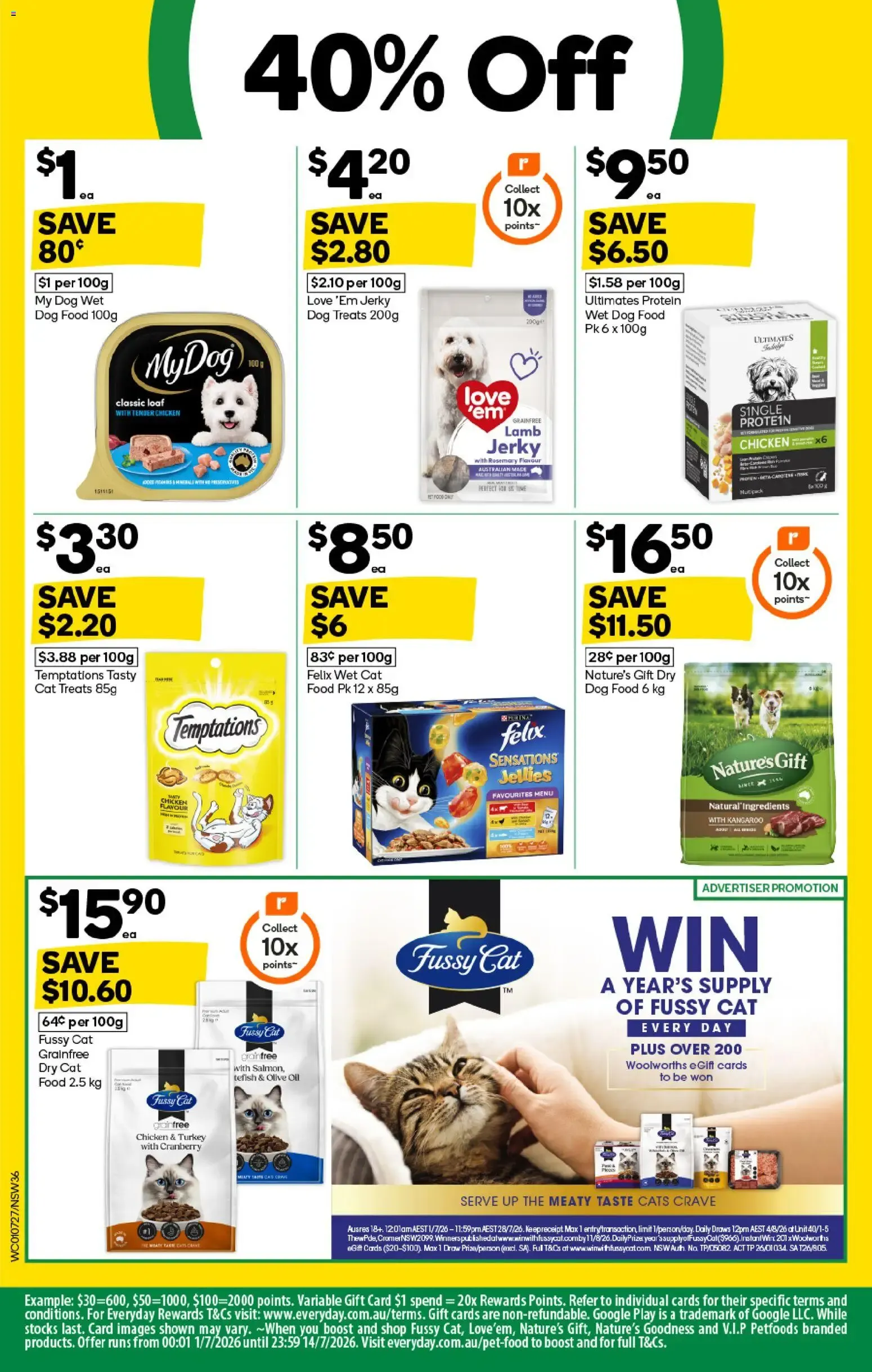 Woolworths - Woolies POINTS Frenzy - Catalogue valid from 1 July to 7 July 2026 - page 36