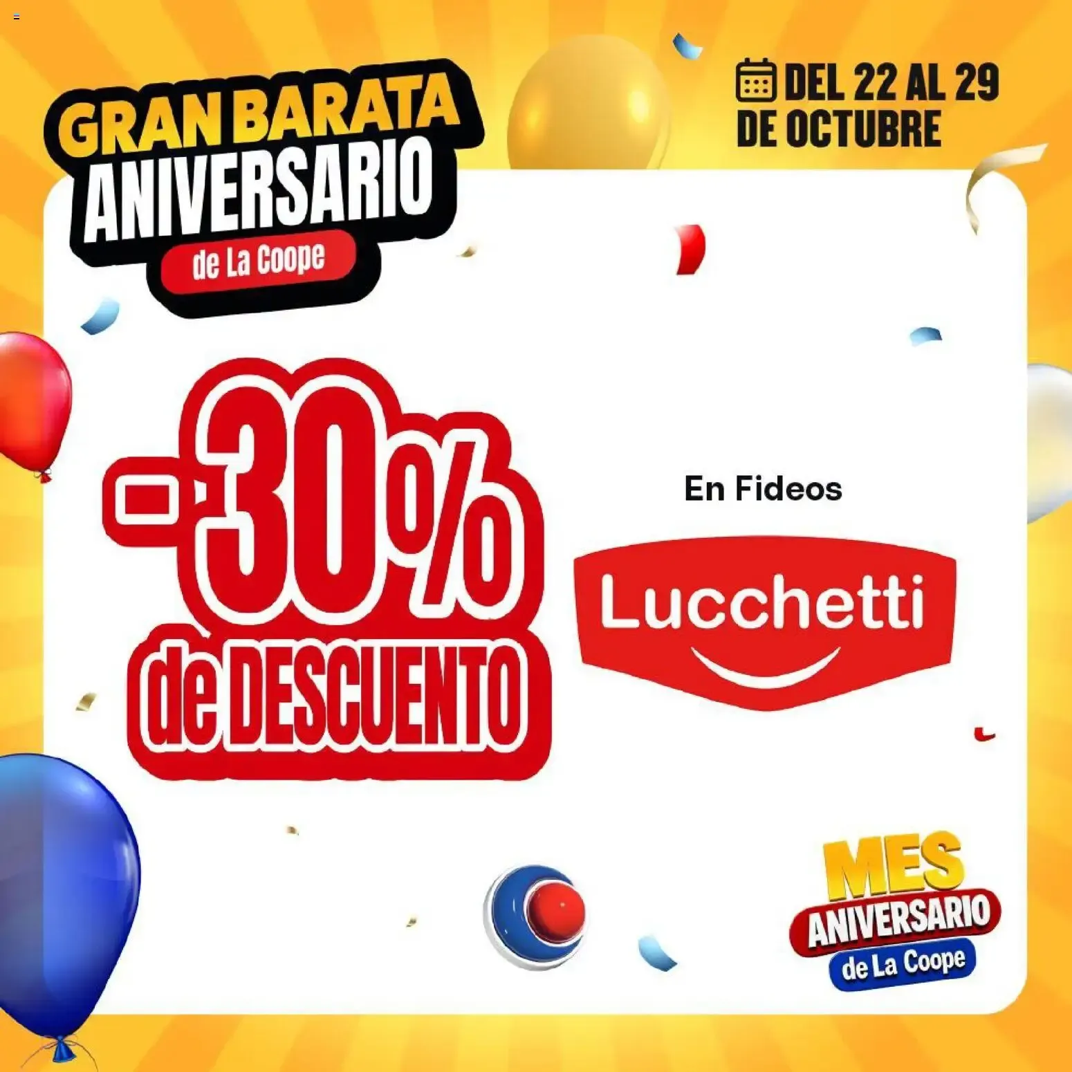 Ofertas de Gran Barata Aniversario de La Coope 22 de octubre al 29 de octubre 2026 - Página 4 del catálogo