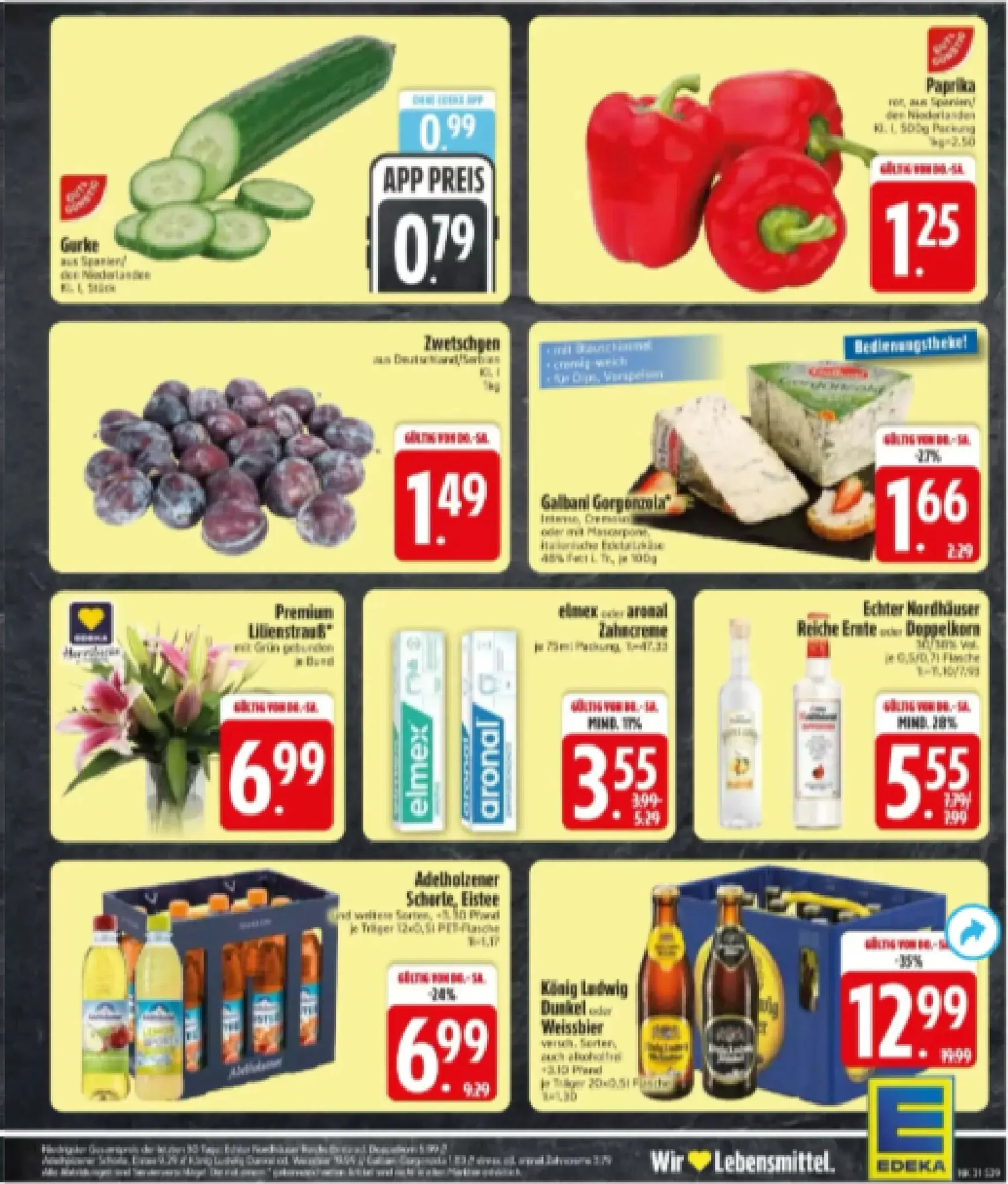 Edeka - Wochenangebote Prospekt von 27. Juli bis 1. August 2026 - Prospekt seite 31