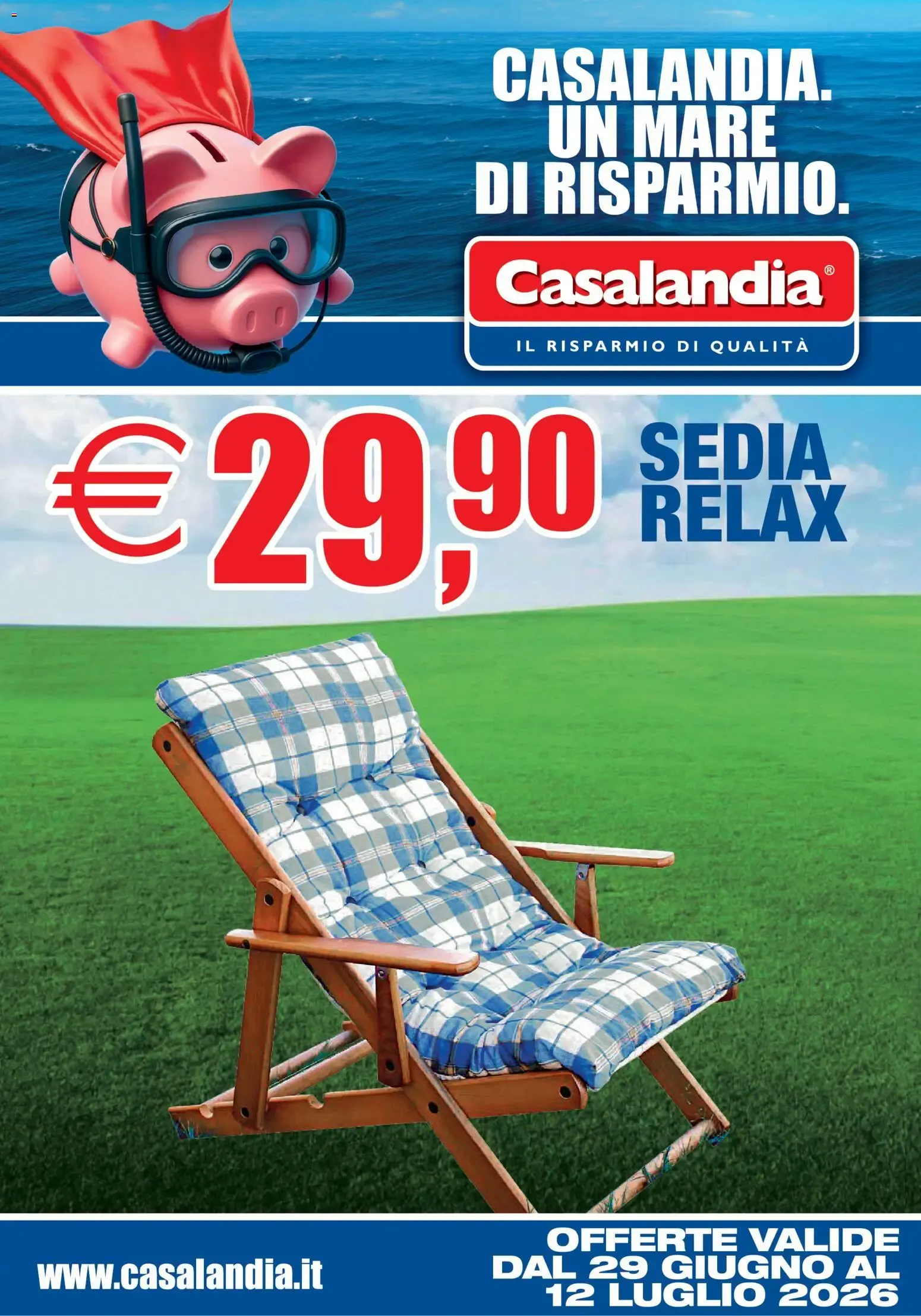 Casalandia. Un mare di risparmio. da 29 giugno a 12 luglio di 2026 - Pagina del volantino 1