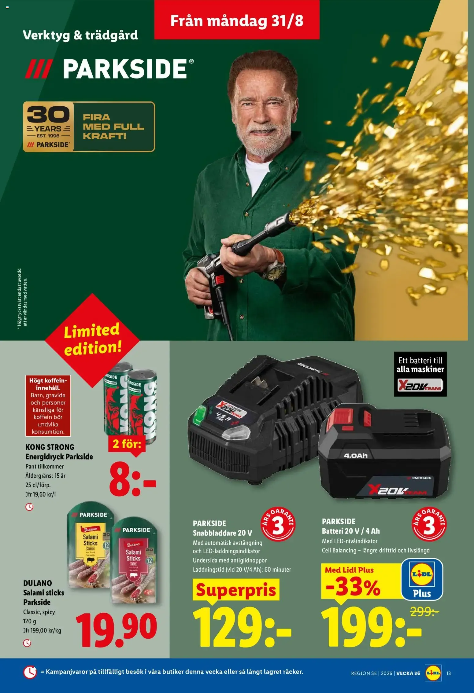 Lidl: Kvalitet till röda priser. Det lönar sig. från 31 augusti till 6 september 2026 - Reklamblad sidor 15