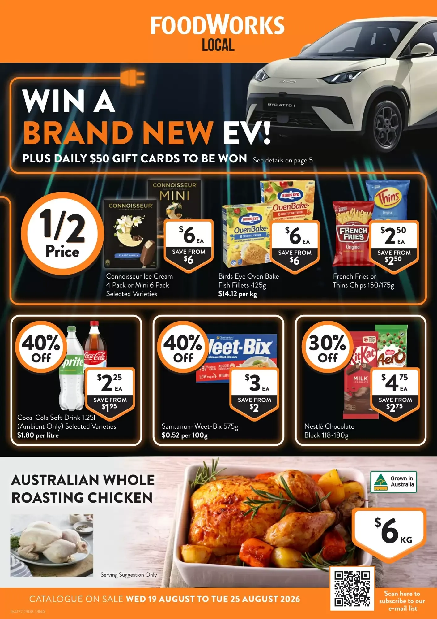 Foodworks catalogue week 34 - Catalogue valid from 19 August to 25 August 2026 - page 1