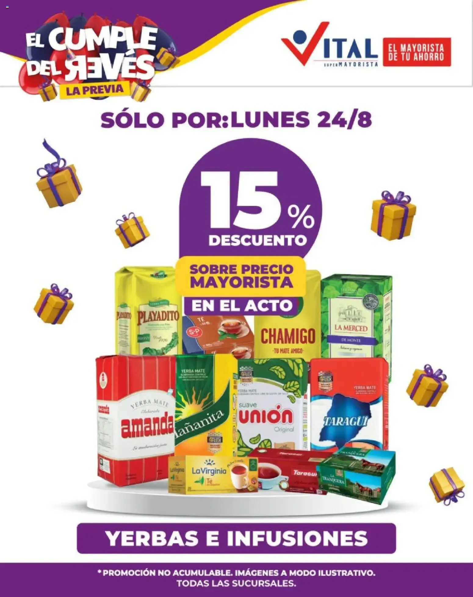 Ofertas de Vital Supermayorista - Feria Perfumería y Limpieza 24 de agosto al 30 de agosto 2026 - Página 2 del catálogo