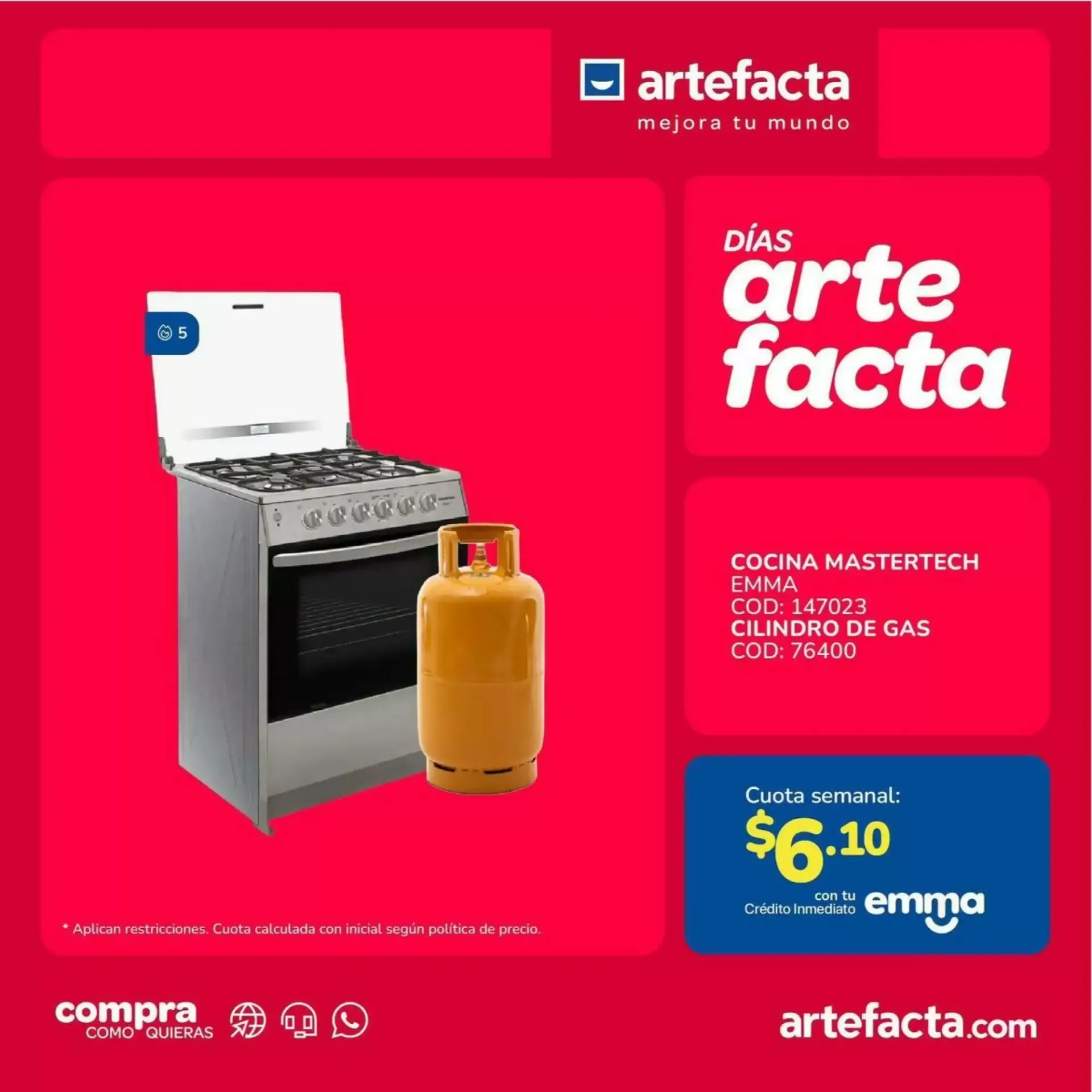 Catalogo de Catálogo Artefacta 6 de septiembre al 21 de septiembre 2026 - Pag 8