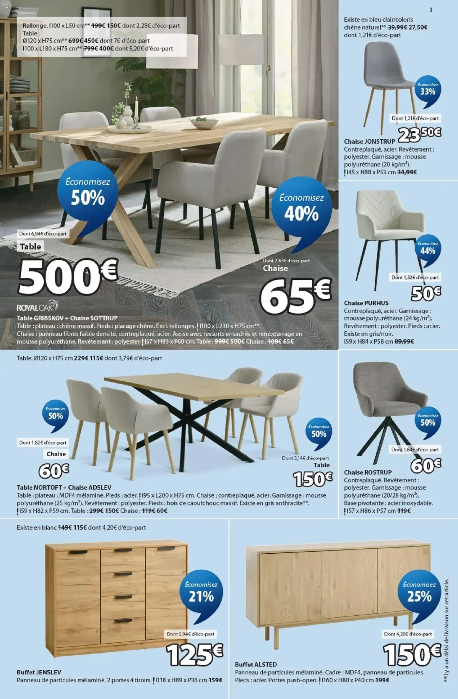 Jysk prospectus à partir du 22/07/2026 - promo en ligne du 22 juillet au 31 août 2026 - Catalogue page 3