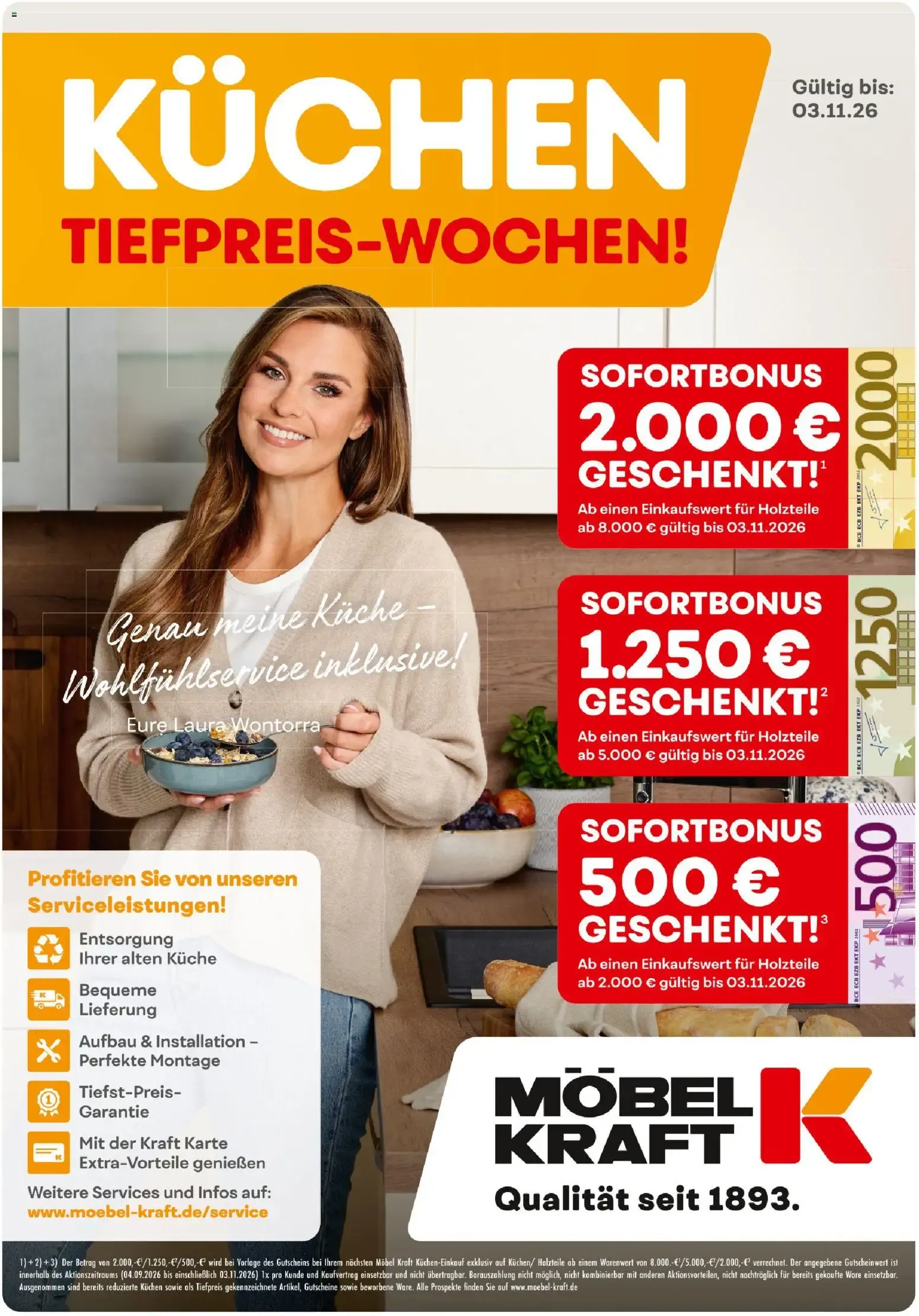 Möbel Kraft Küchen Tiefpreis-Wochen
