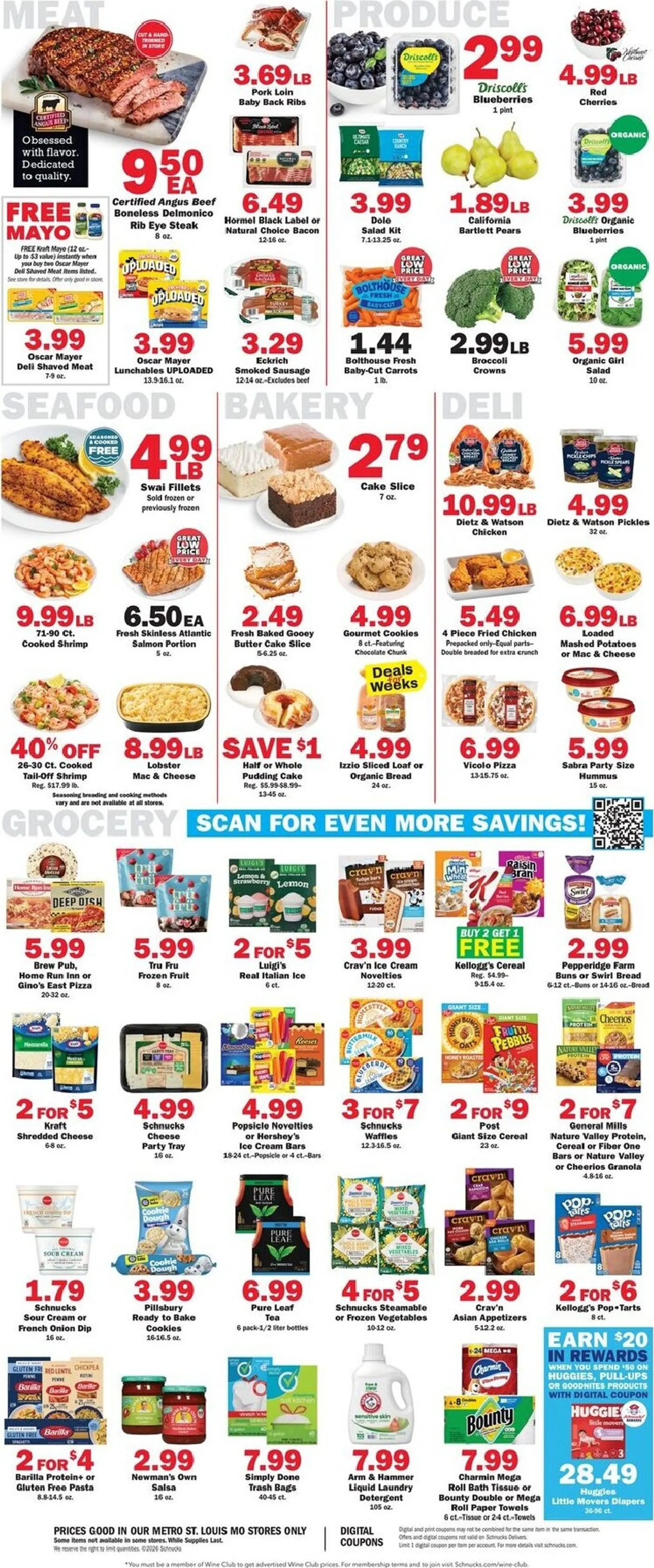 Weekly ad Current Schnucks - Weekly Print Ad leaflet valid from Wednesday 07/22/2026 to Wednesday 07/29/2026 from July 22 to July 28 2026 - Page 4