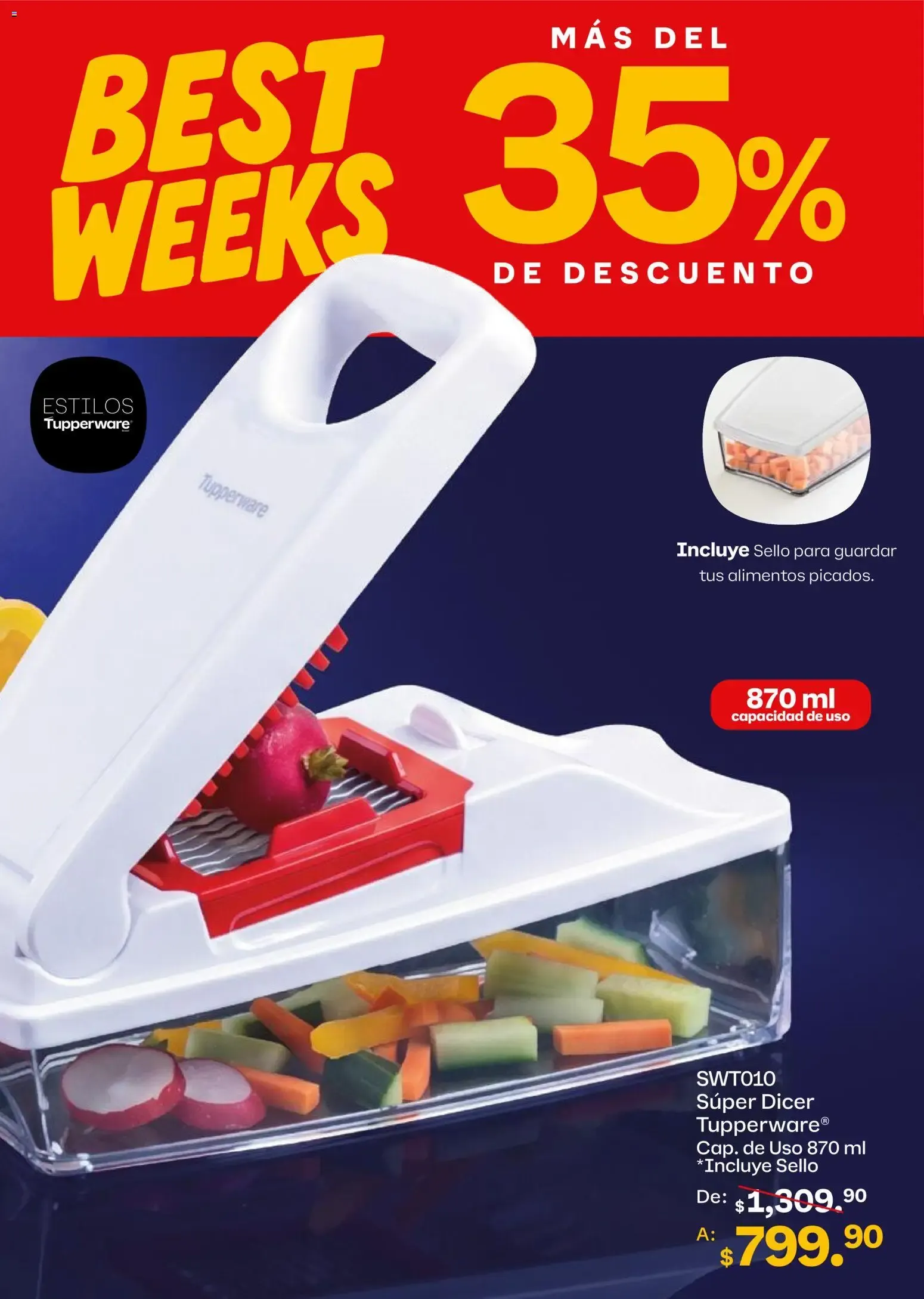 Catálogo de Tupper® Tips 11 Best Weeks 5 de octubre al 1 de noviembre 2026 - Pagina 19
