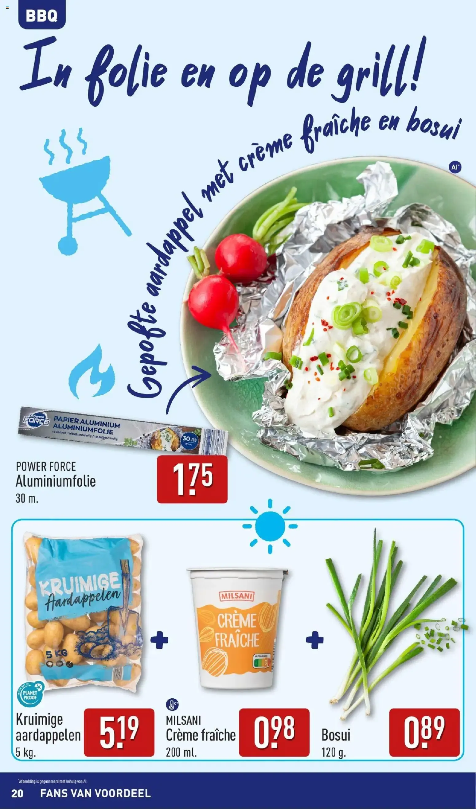 ALDI: ¡Tan barato que vamos a celebrarlo! Inspiración veraniega para BBQ. van 17 augustus tot 23 augustus 2026 - Folder pagina 20