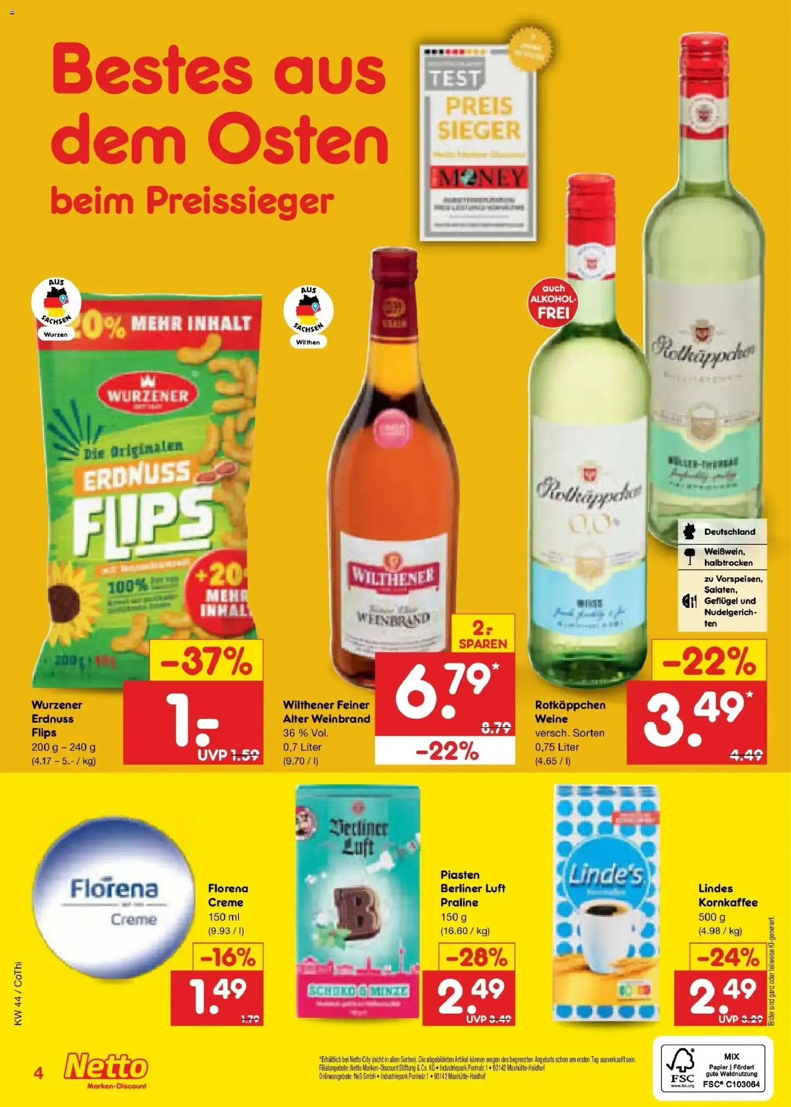 Netto Marken-Discount Prospekt Leipzig (ab 26.10.2026) » Angebote von 26. Oktober bis 30. Oktober 2026 - Prospekt seite 4
