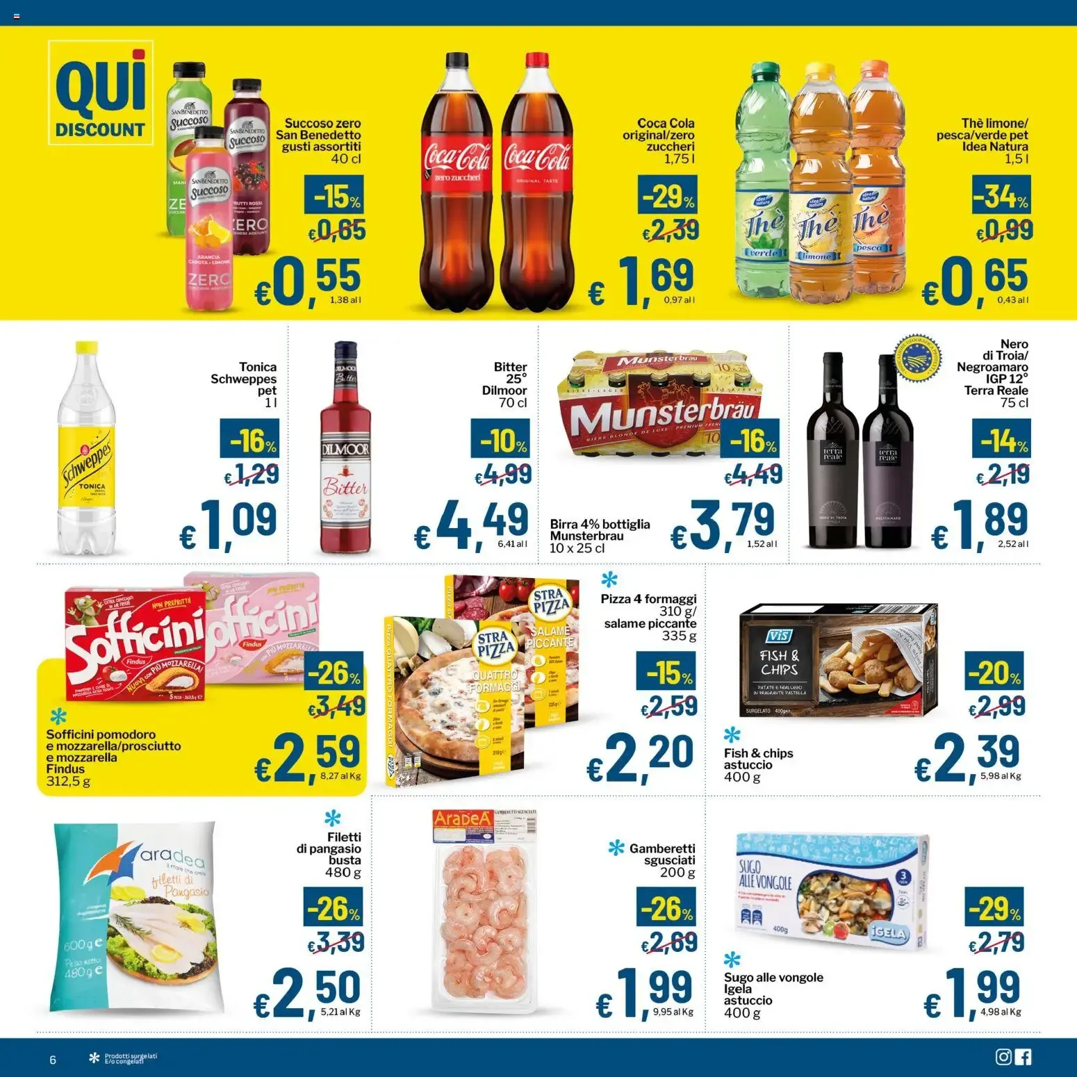 Qui Discount volantino dal 06/10/2026 - online Offerte da 6 ottobre a 18 ottobre di 2026 - Pagina del volantino 6