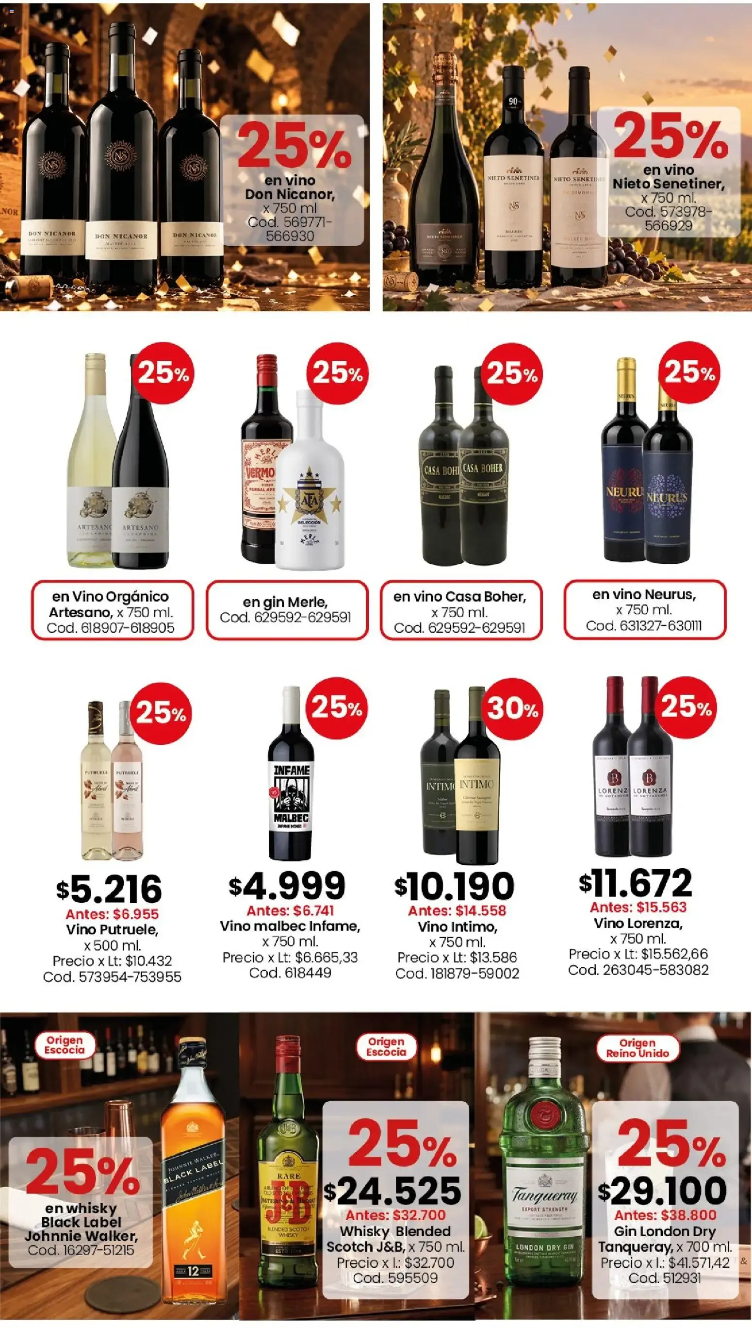Ofertas de Ofertas Semanales - Almacén y bebidas 26 de octubre al 1 de noviembre 2026 - Página 9 del catálogo