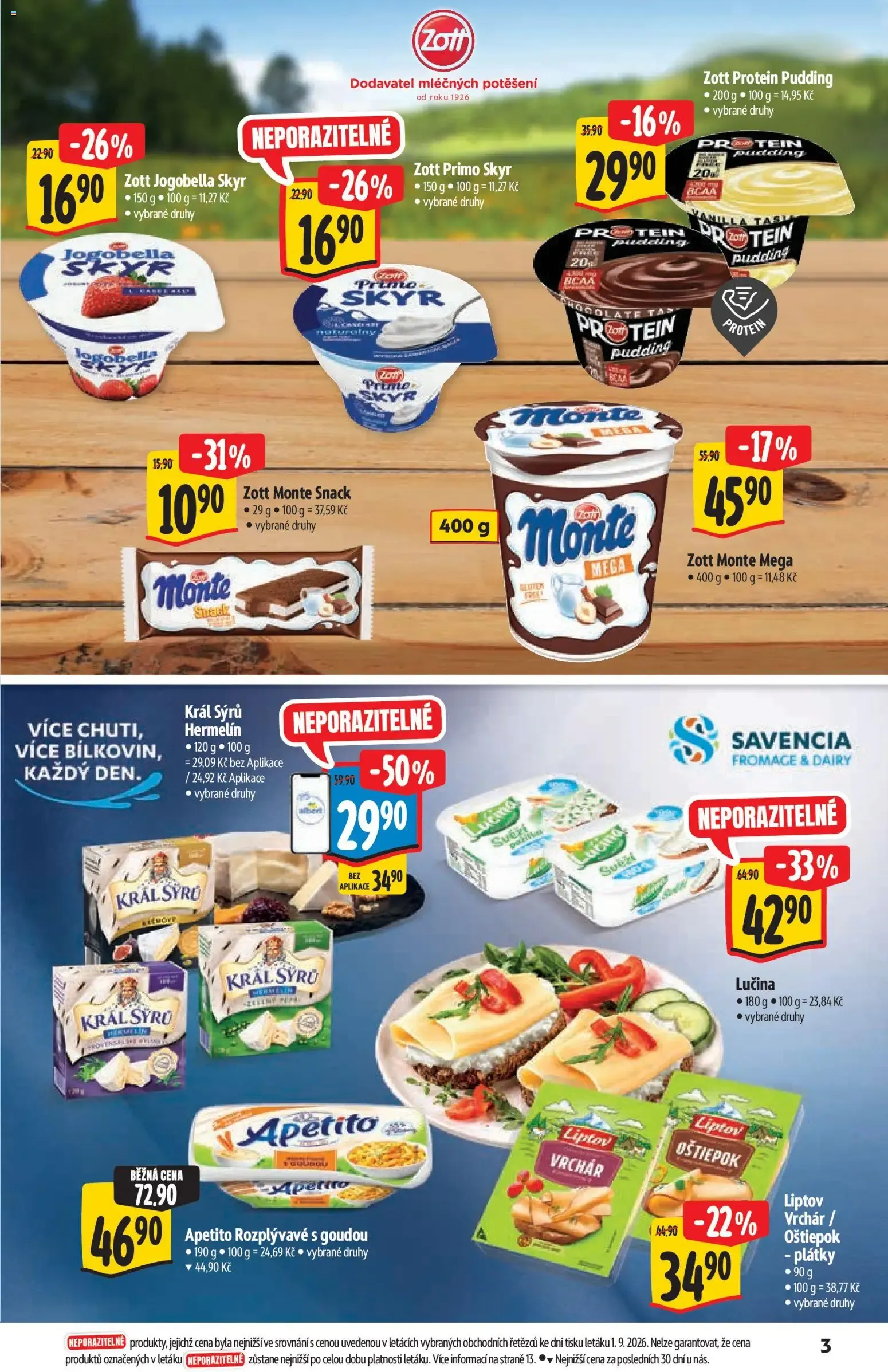 Albert katalog - Supermarket od 09.09.2026 - Akční leták - 9. září 22. září 2026 - Page 3