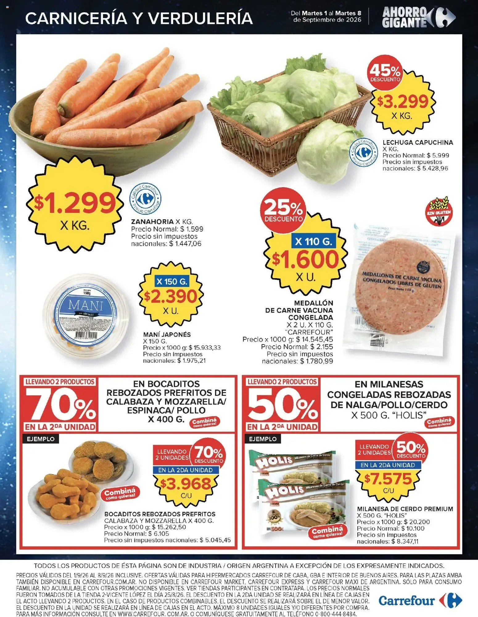 Ofertas de AHORRO GIGANTE 1 de septiembre al 8 de septiembre 2026 - Página 4 del catálogo