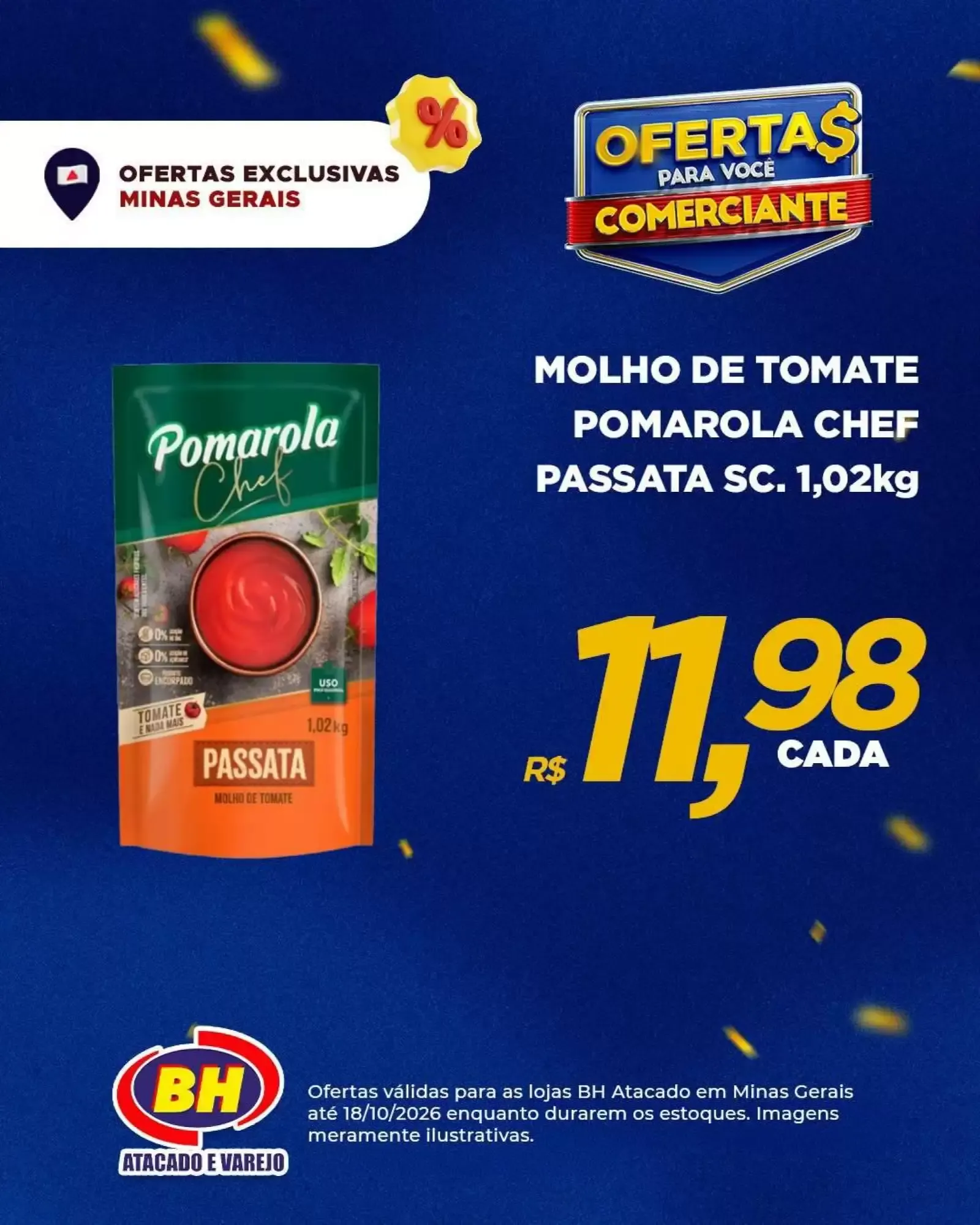 Encarte de Ofertas BH Atacado e Varejo para Comerciantes 13 de outubro até 18 de outubro 2026 - Pagina 4
