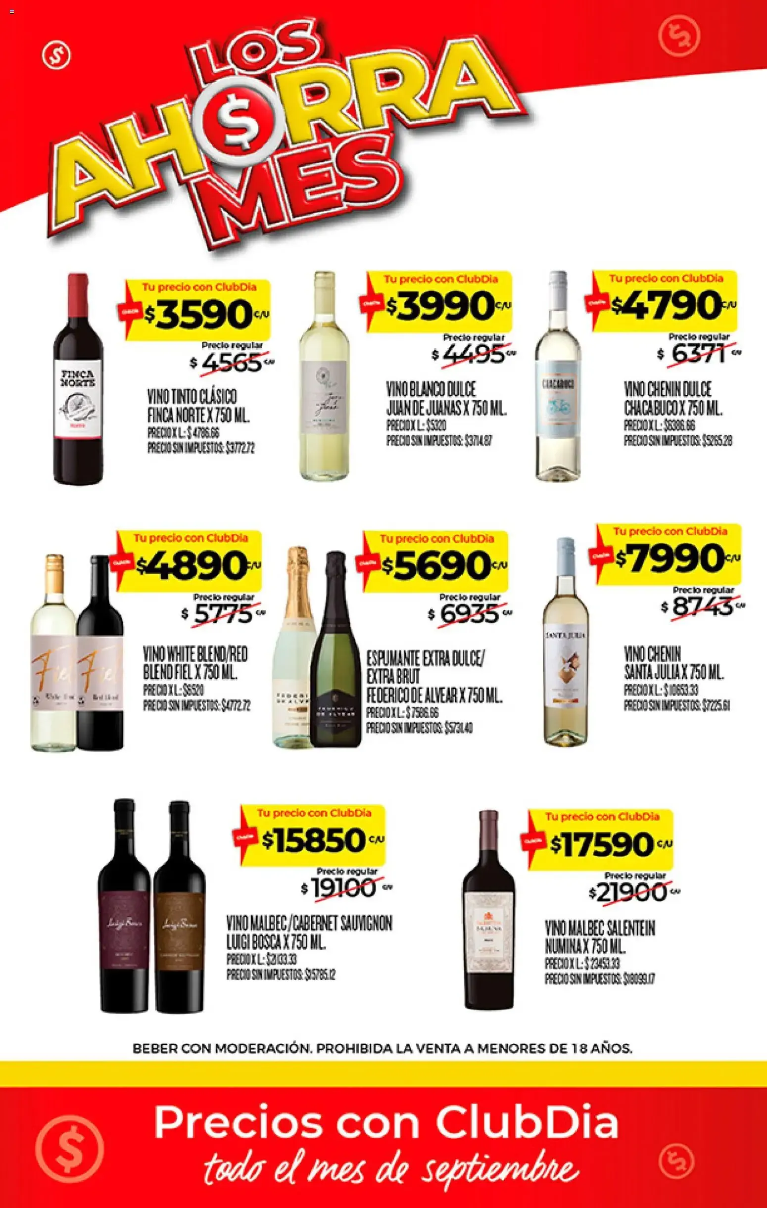 Ofertas de Supermercado DIA - Los Ahorra Mes de Septiembre 1 de septiembre al 30 de septiembre 2026 - Página 13 del catálogo
