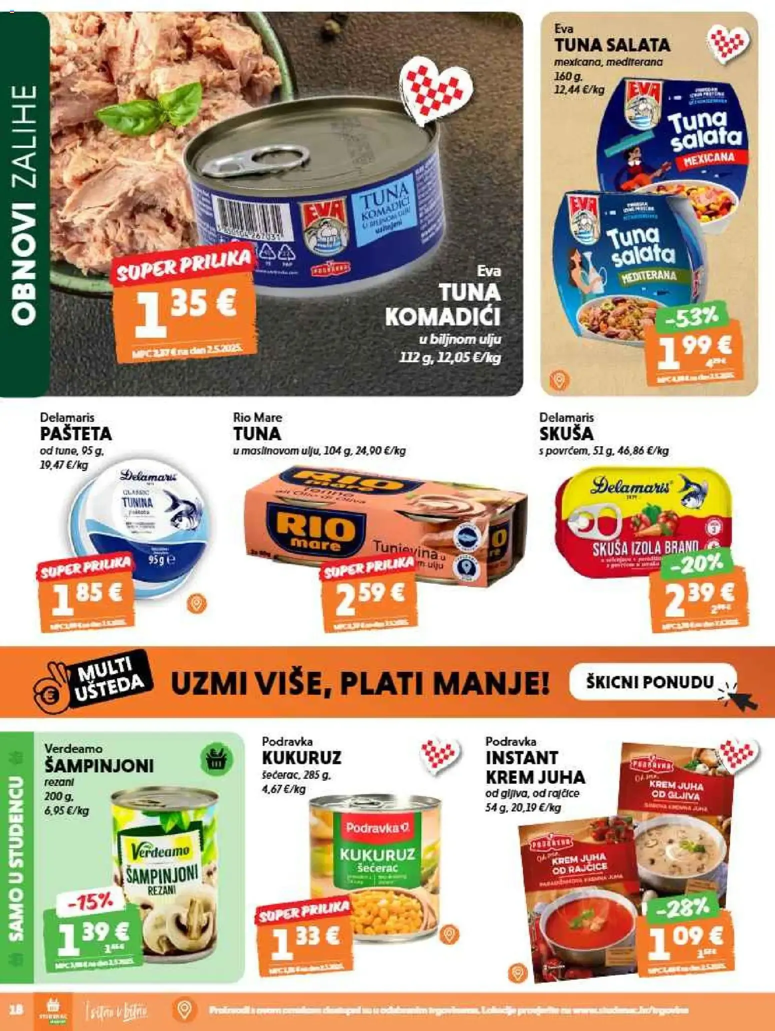 Katalog Studenac Katalog novi od 12.08.2026 na listanje > letak digitalni od 12. kolovoza do 25. kolovoza 2026. - Pregled Stranica 18